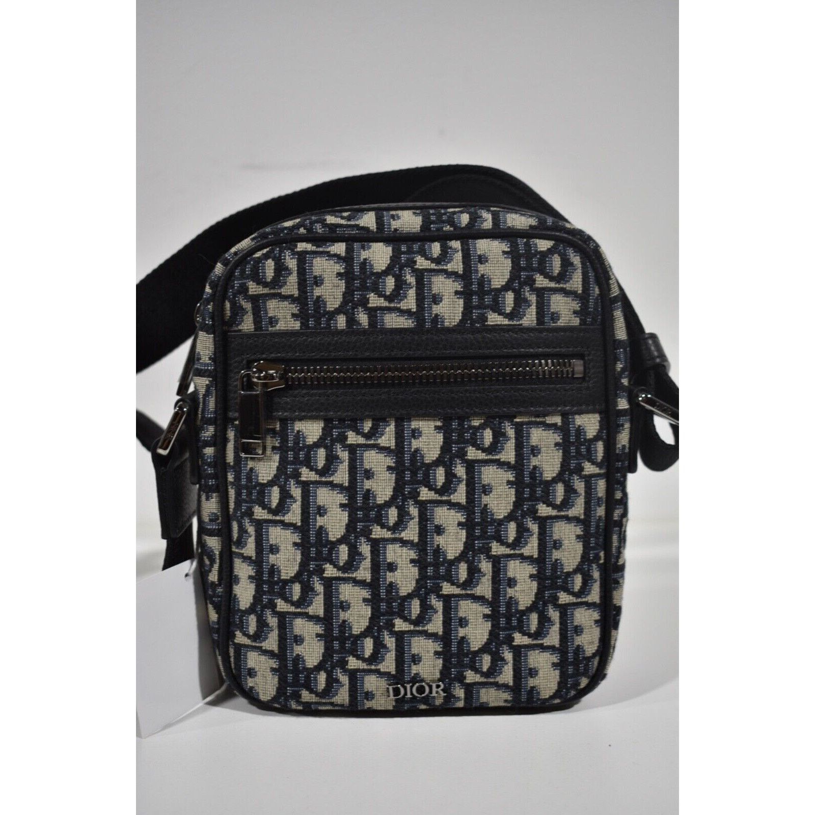 Dior Dior Oblique Vertical Messenger Pouch Shoulder Crossbody Bag Size ONE SIZE - 2 Thumbnail