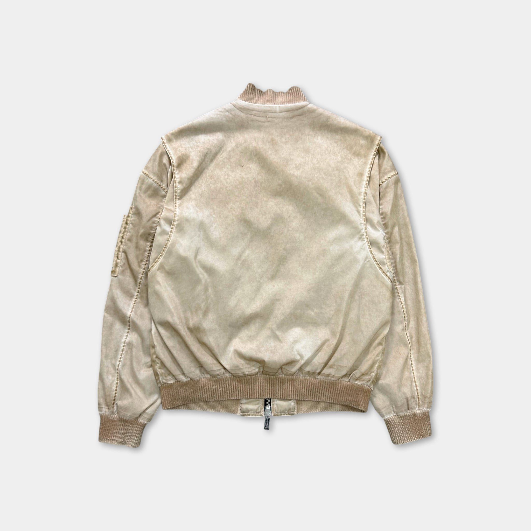 Dsquared2 Dsquared2 Nylon Beige Utilitarian Bomber Size US L / EU 52-54 / 3 - 5 Thumbnail