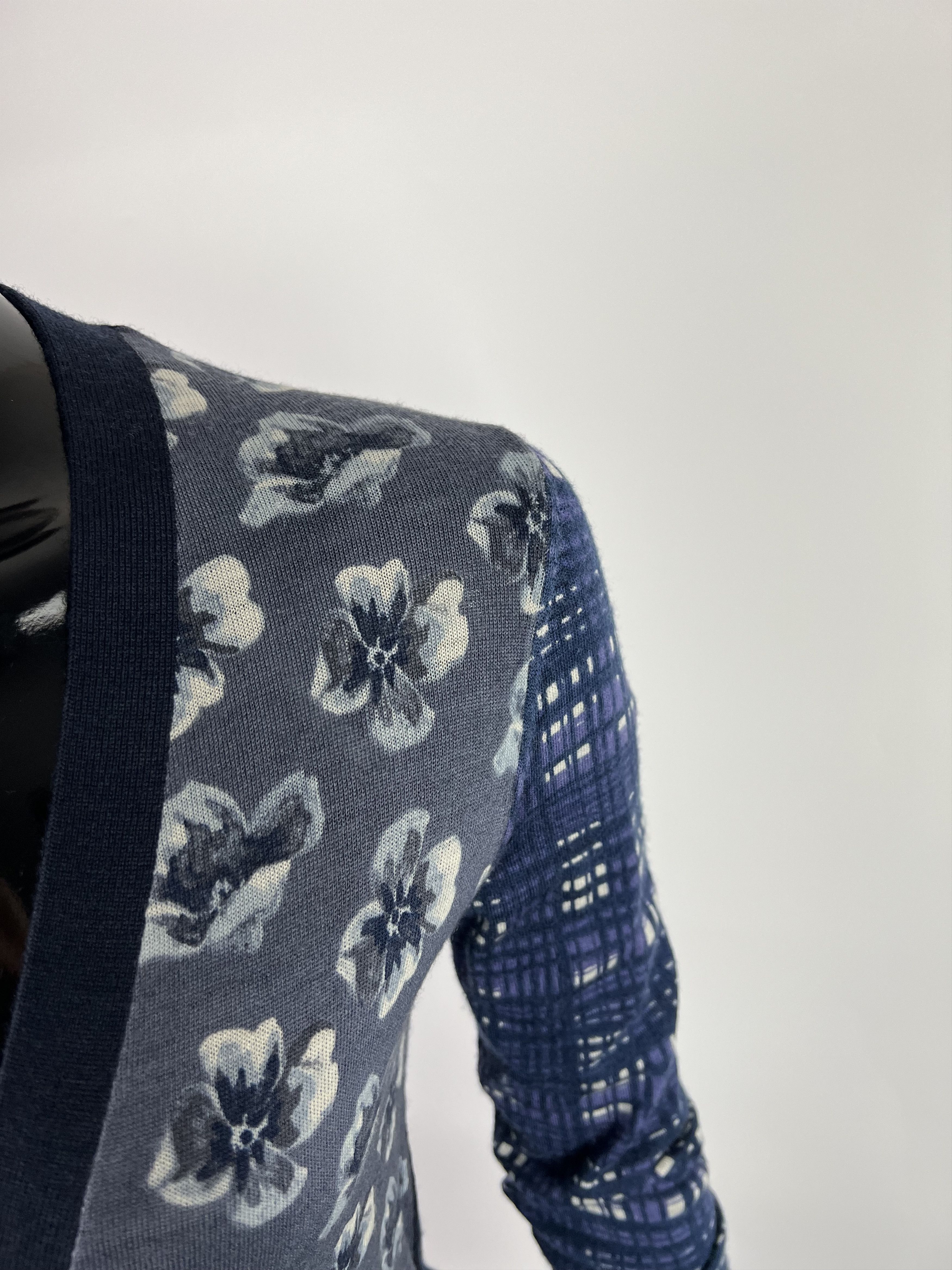 Tory Burch Tory Burch 100% Wool Floral Print Cardigan Size S Size S / US 4 / IT 40 - 7 Thumbnail