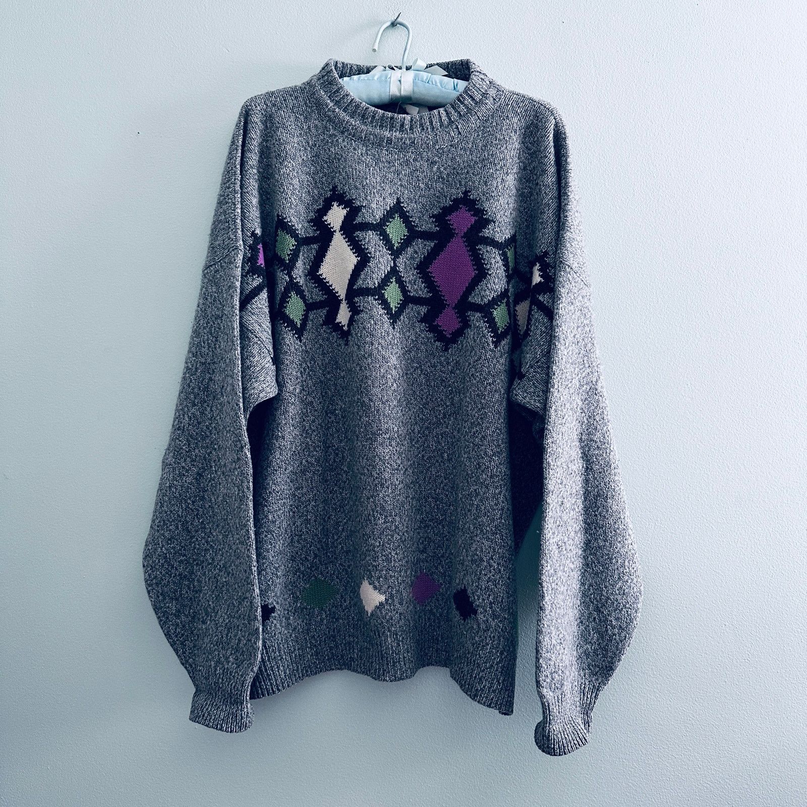Share Spirit Homme Vintage Spirito 80s wool sweater Size US XL / EU 56 / 4 - 2 Thumbnail