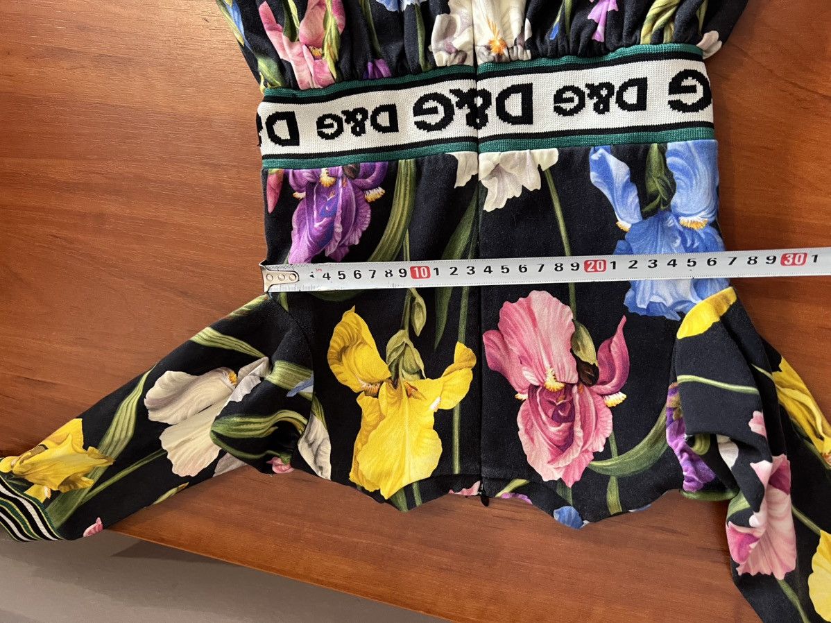 Dolce & Gabbana DOLCE & GABBANA GIRLS FLORAL IRIS DRESS 5 YEARS 107/113CM Size XXS / US 00 / IT 34 - 24 Thumbnail