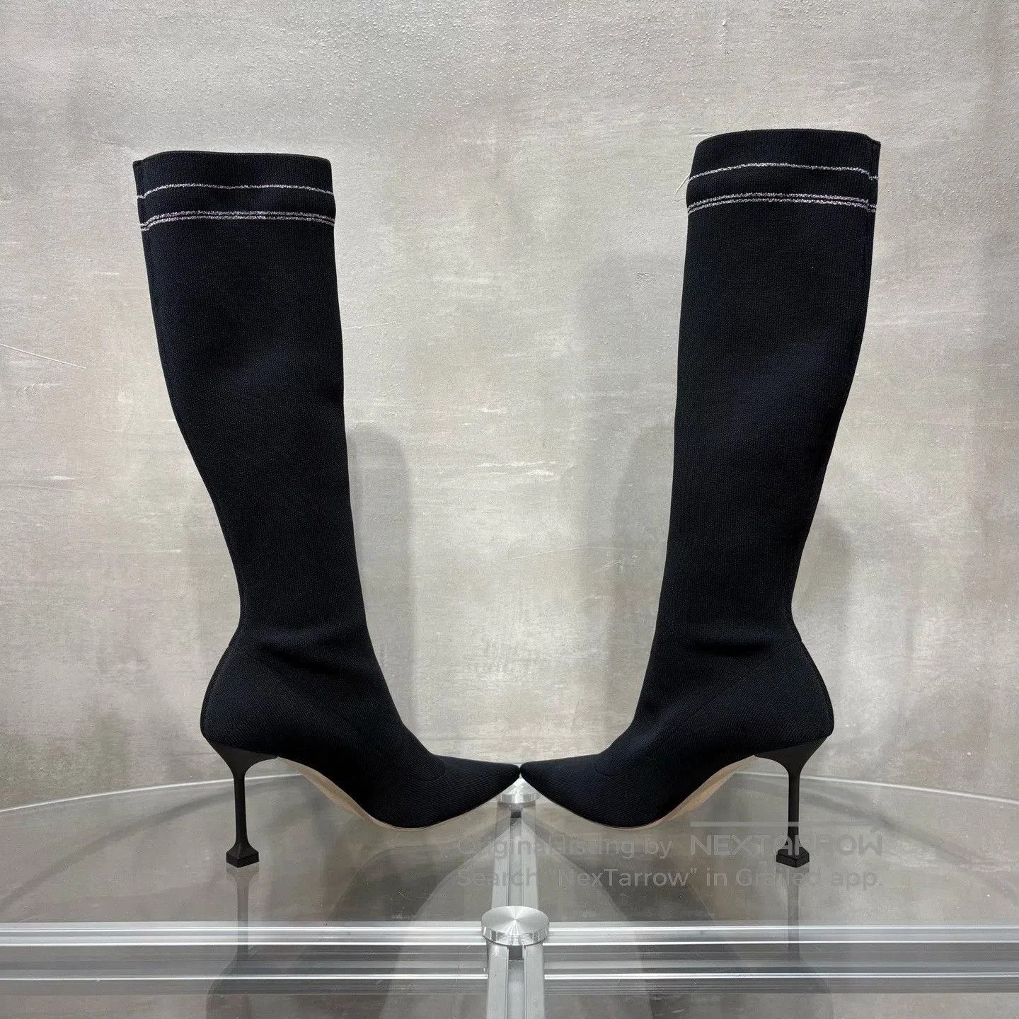 Miu Miu Miu Miu Black Over-the-Knee Boots. Size US 6 / IT 36 - 5 Thumbnail
