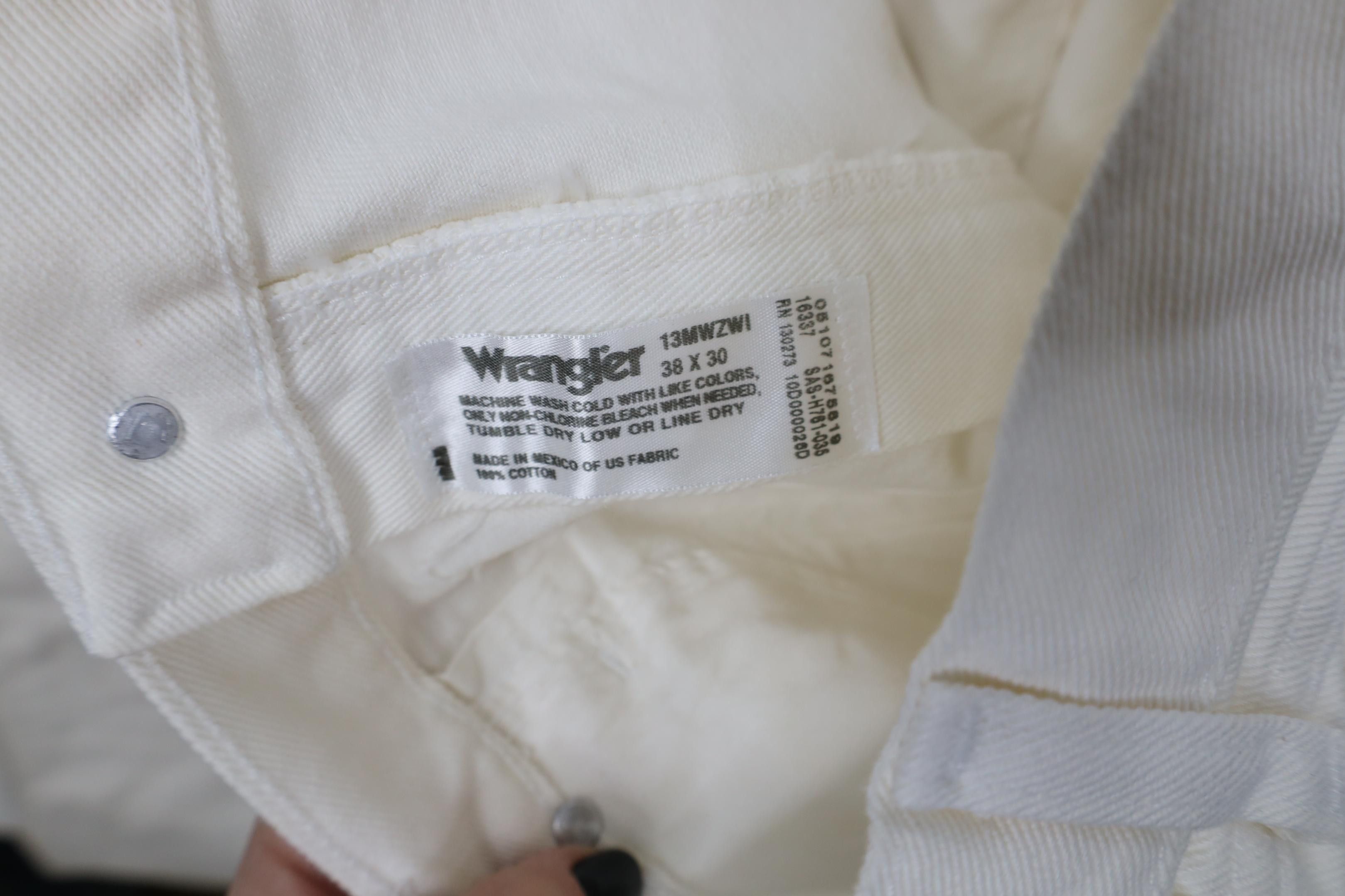 Wrangler Deadstock Vintage Y2K 2006 Wrangler MWZ Cowboy Rodeo Jeans Size US 38 / EU 54 - 8 Thumbnail