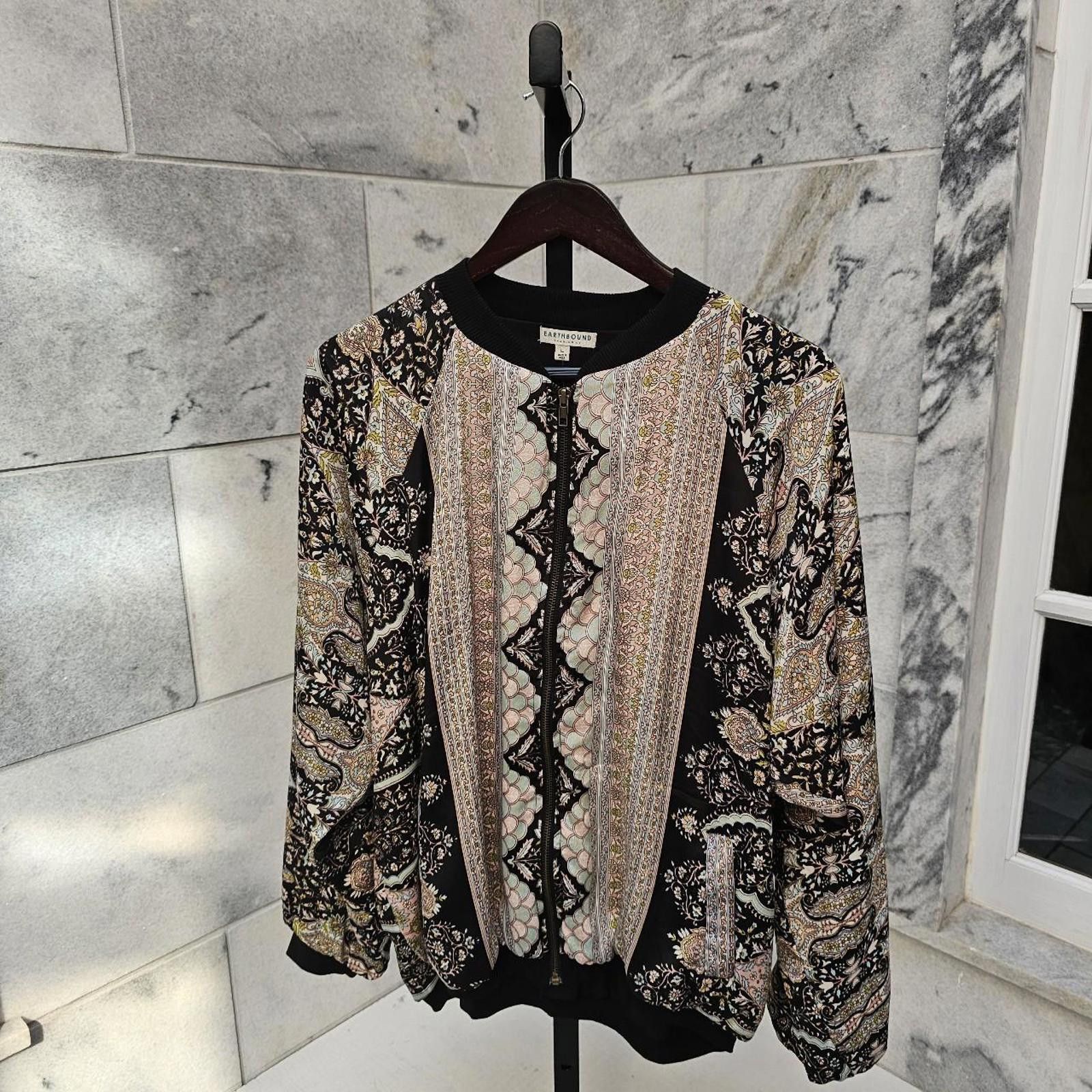 Other Earthbound Hippie Boho Vibe Women's Large Jacket Size L / US 10 / IT 46 - 1 Thumbnail