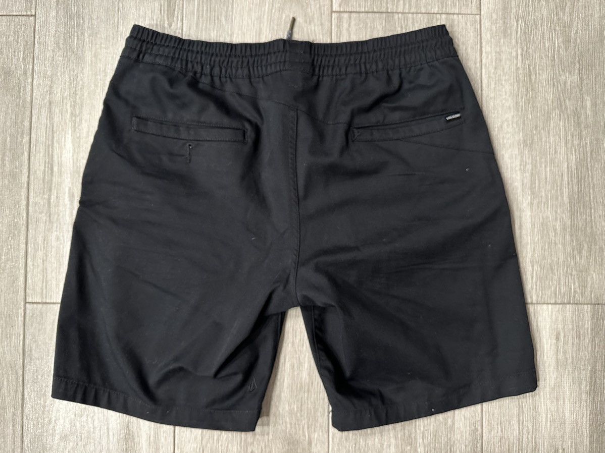 Volcom Volcom Frickin Elastic Waist 19" Chino Shorts Black Sz Large Size US 36 / EU 52 - 5 Thumbnail