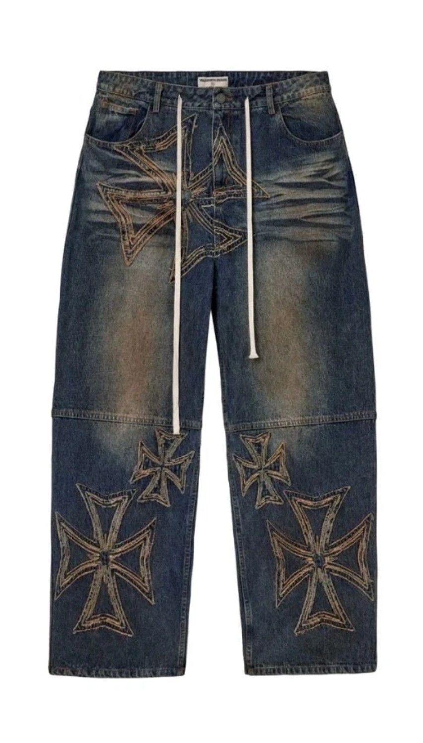Other Vale Forever Valley Dreams Motocroxxx Denim Rust Color Size US 40 / EU 56 - 1 Thumbnail
