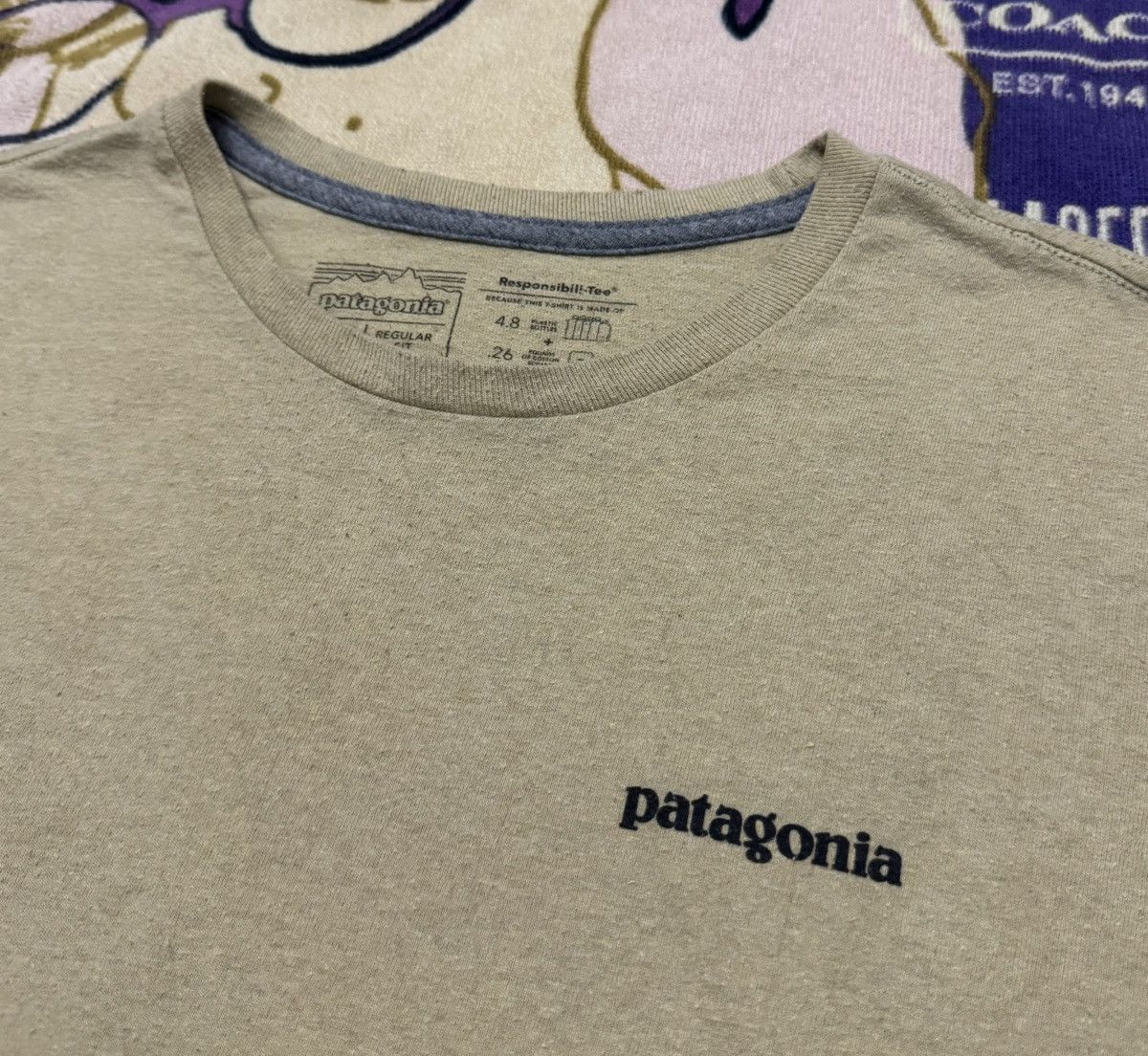 Patagonia PATAGONIA 50% Cotton 50% Polyester Tee Size US L / EU 52-54 / 3 - 4 Thumbnail