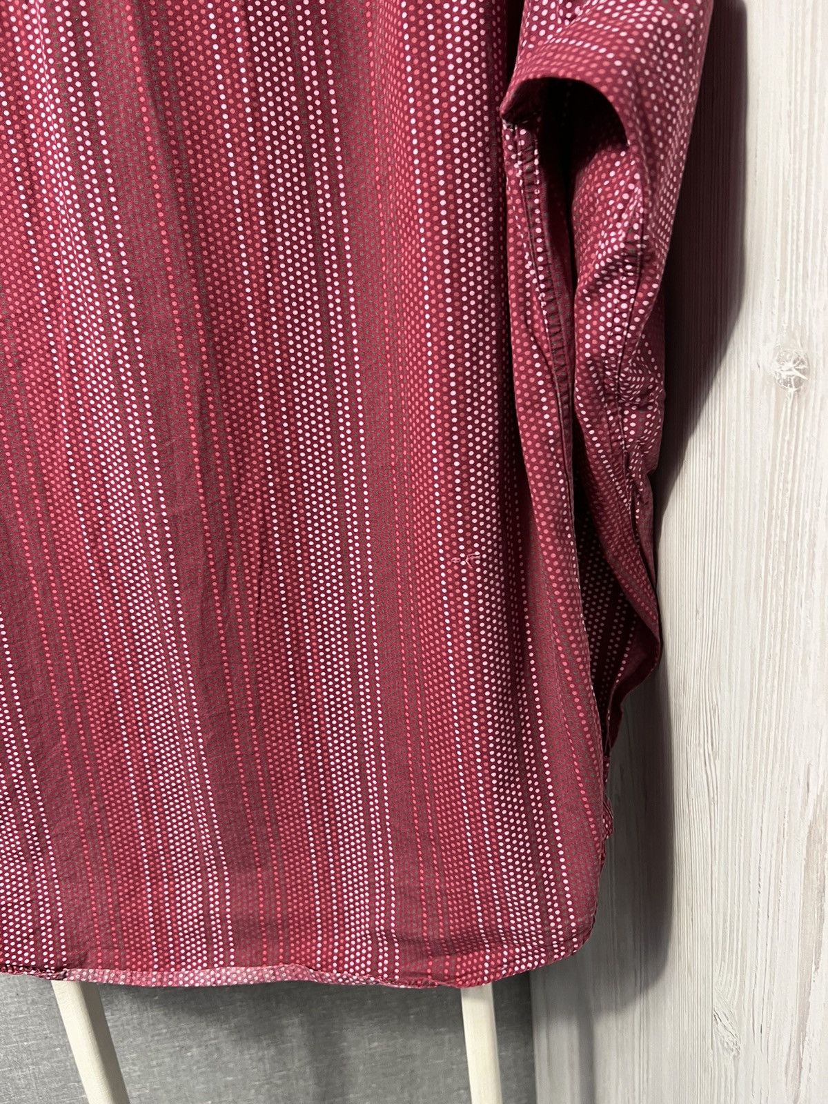 Vintage × Yves Saint Laurent Vintage Yves Saint Laurent Striped Button Up Cufflinks Shirt Size US M / EU 48-50 / 2 - 9 Thumbnail