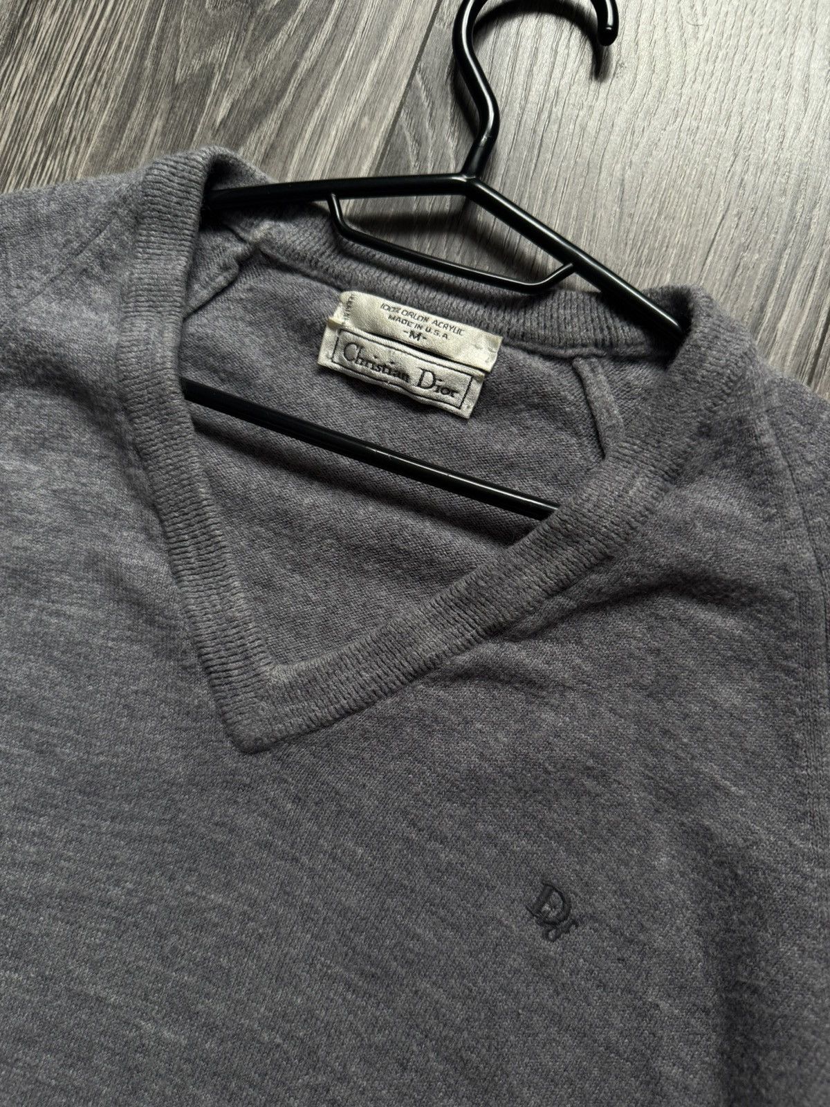 Christian Dior Monsier V-neck Sweater M USA made