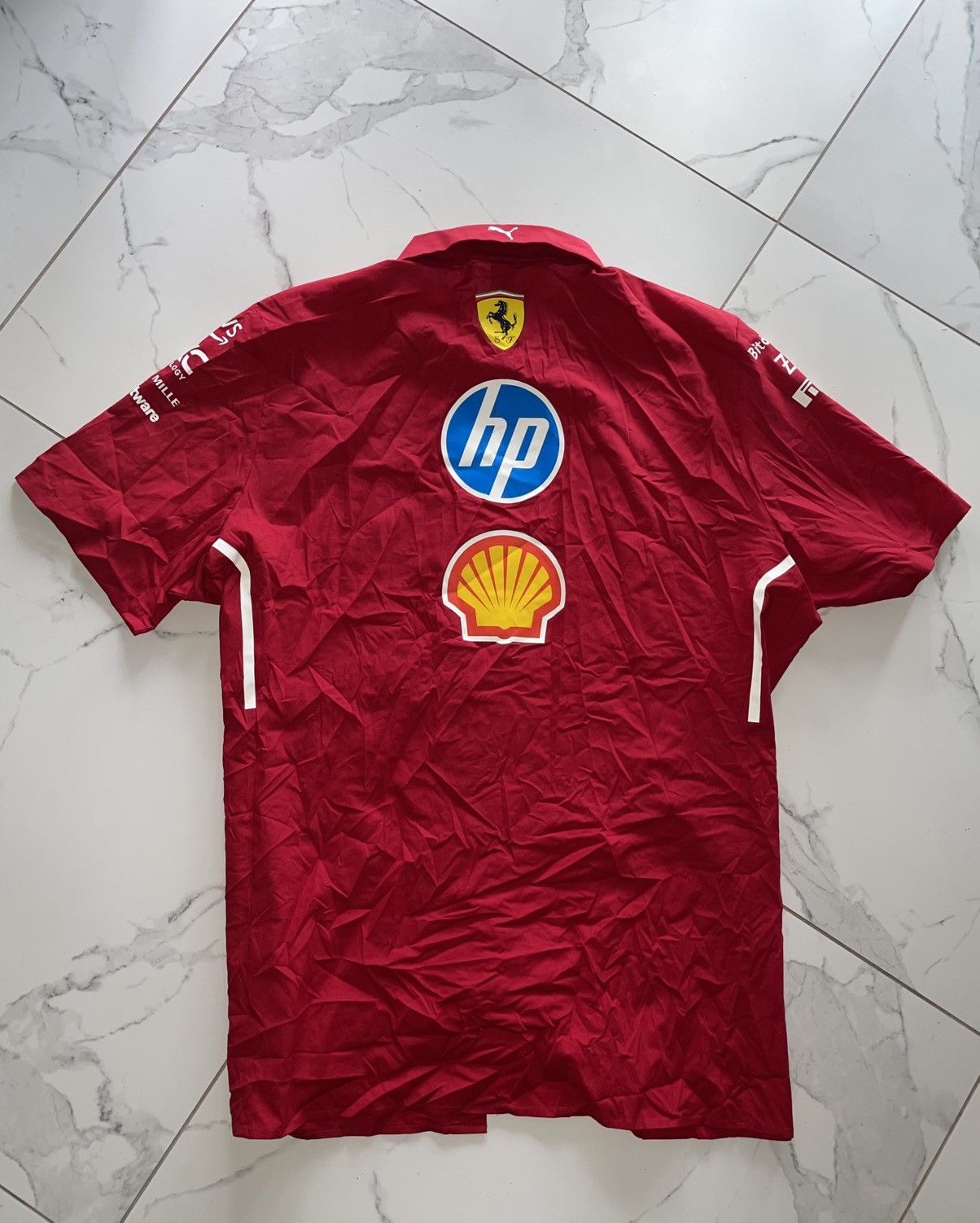 Ferrari × Puma Scuderia Ferrari HP 2025 Team Shirt Men Size US XXL / EU 58 / 5 - 2 Thumbnail