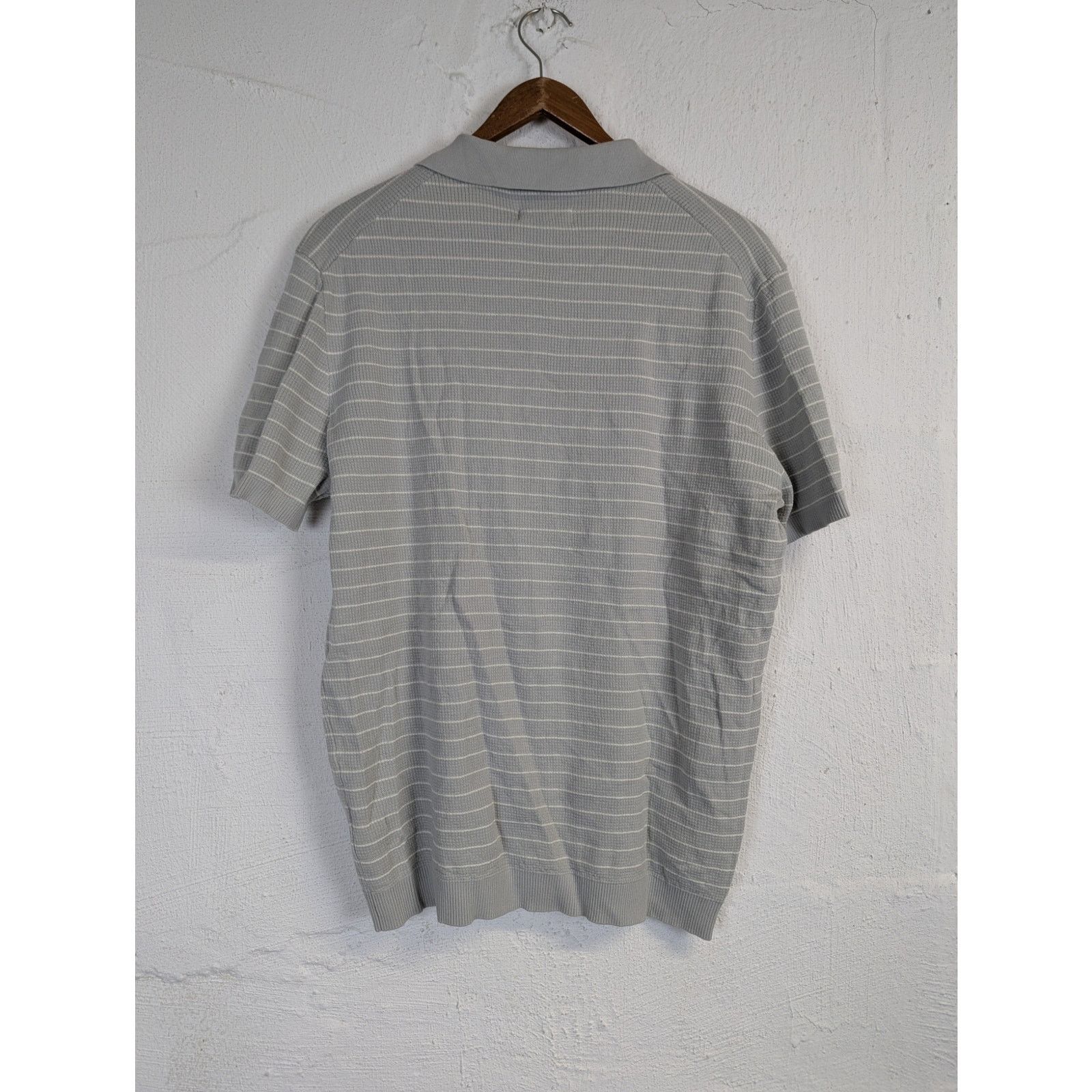 Other Collars & Co Polo Shirt Pure Cotton Buttonless Knit Preppy Size US L / EU 52-54 / 3 - 4 Thumbnail