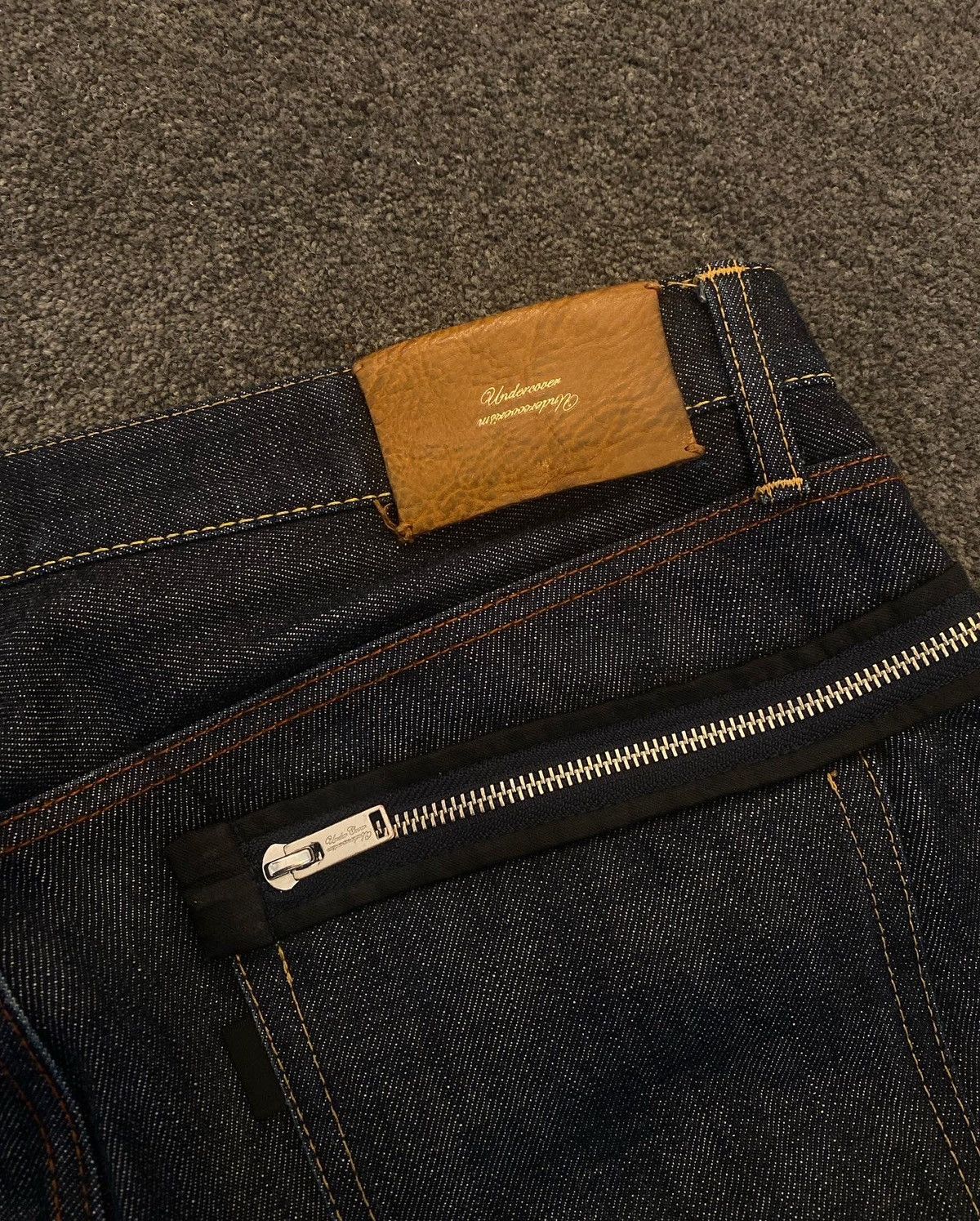 Undercover Undercover AW11 Japanese selvedge Side Zip denim Size US 33 - 5 Thumbnail