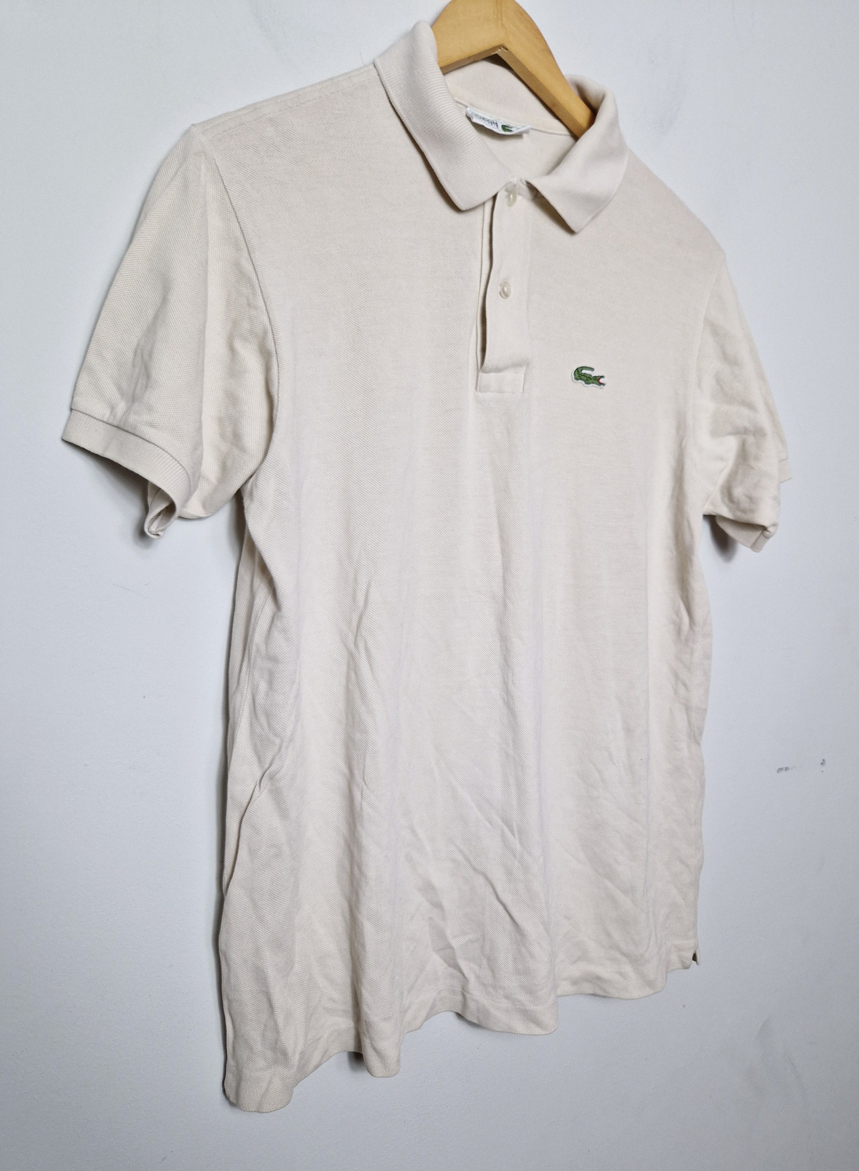 Lacoste Lacoste made in France vintage polo tee Size US XL / EU 56 / 4 - 2 Thumbnail