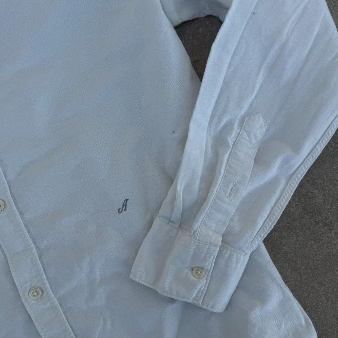 Acne Studios Acne Studios Button Up Shirt White Size US M / EU 48-50 / 2 - 6 Thumbnail