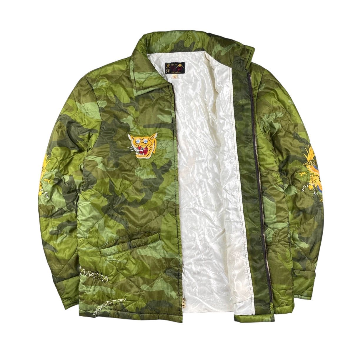 Toyo Enterprises TAILOR TOYO ENTERPRISE JACKET SOUVENIR SUKAJAN VIETNAM WAR Size US L / EU 52-54 / 3 - 6 Thumbnail