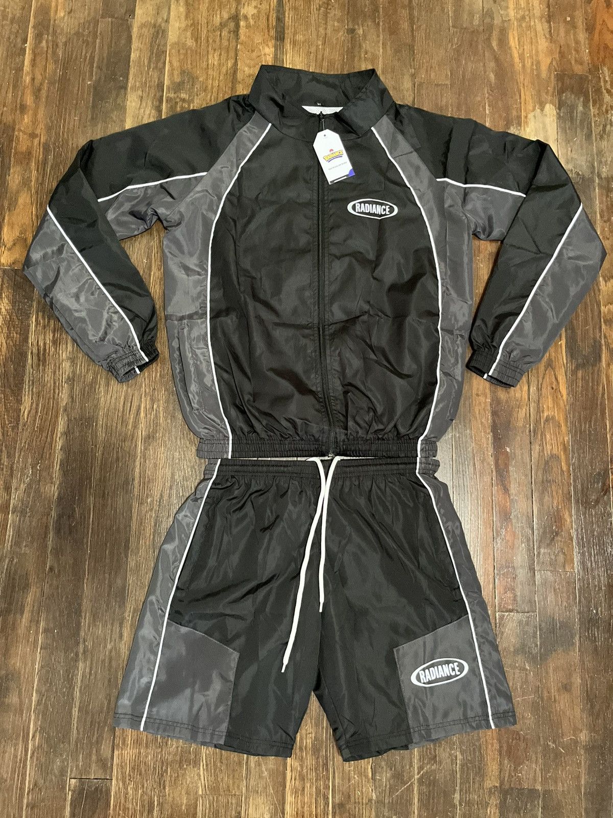 Nike y2k radiance windbreaker set black gray men’s large Size M / US 6-8 / IT 42-44 - 4 Thumbnail