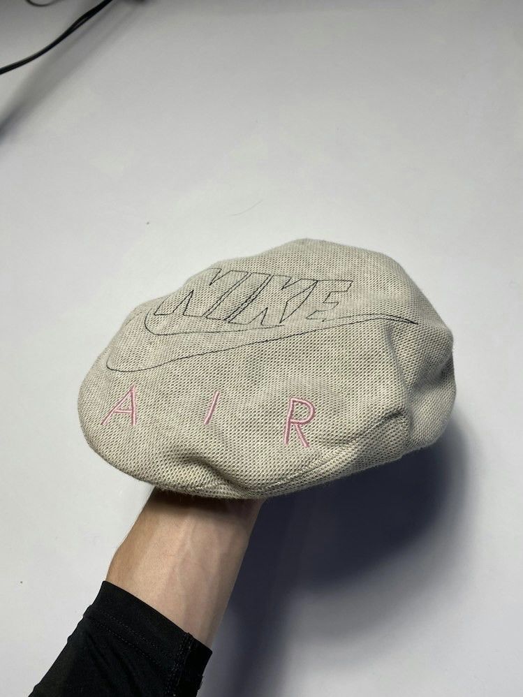 Nike × Vintage Vintage Nike big swoosh rare flat cap hat Size ONE SIZE - 1 Thumbnail
