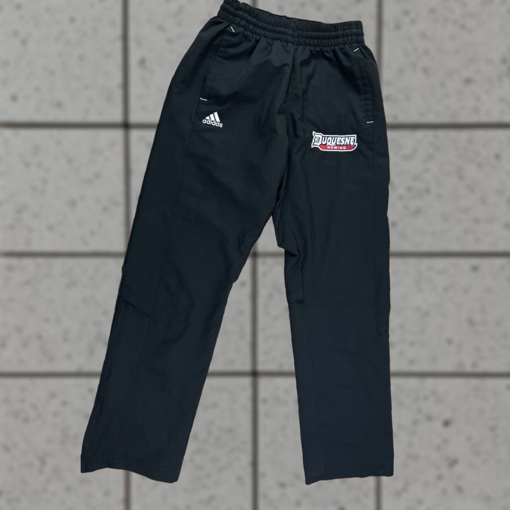 Adidas adidas Track Pants Men Black Size S Athletic 30 in Inseam University Rowing Gym & Training Cross Training Size US 29 - 1 Thumbnail