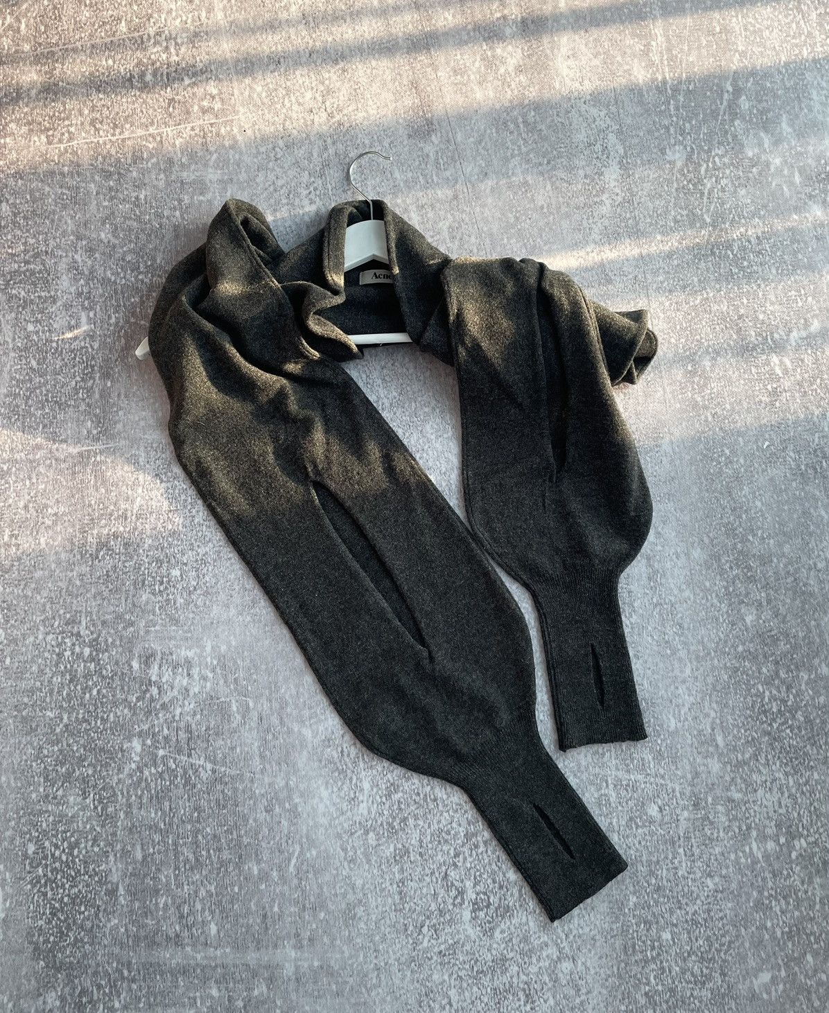 Acne Studios × Vintage Acne Studios wool double sleeve scarf Size ONE SIZE - 1 Thumbnail