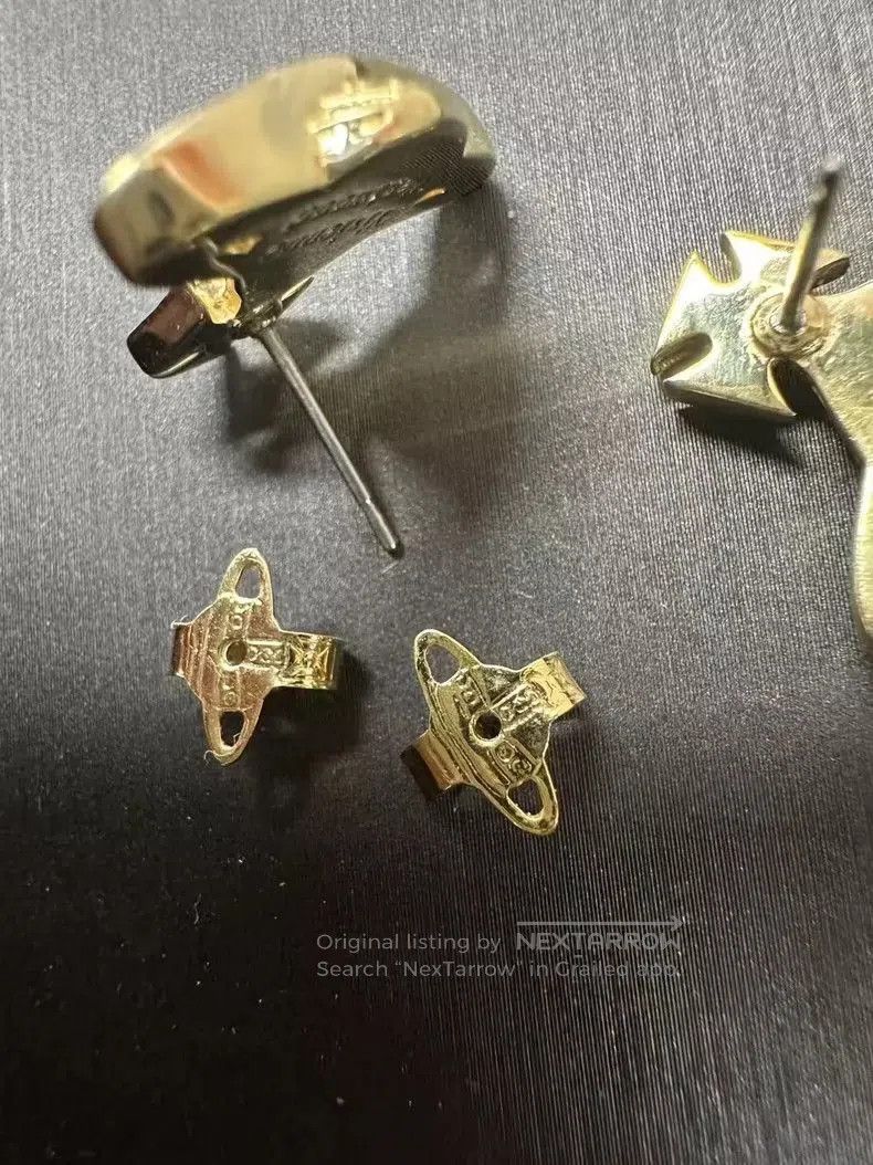 Vivienne Westwood Vivienne Westwood Saturn Stud Earrings . Size ONE SIZE - 4 Thumbnail