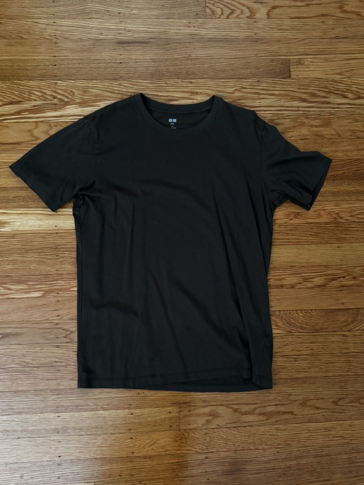 Uniqlo Uniqlo Supima T-Shirt Green - size Medium Size US M / EU 48-50 / 2 - 1 Thumbnail