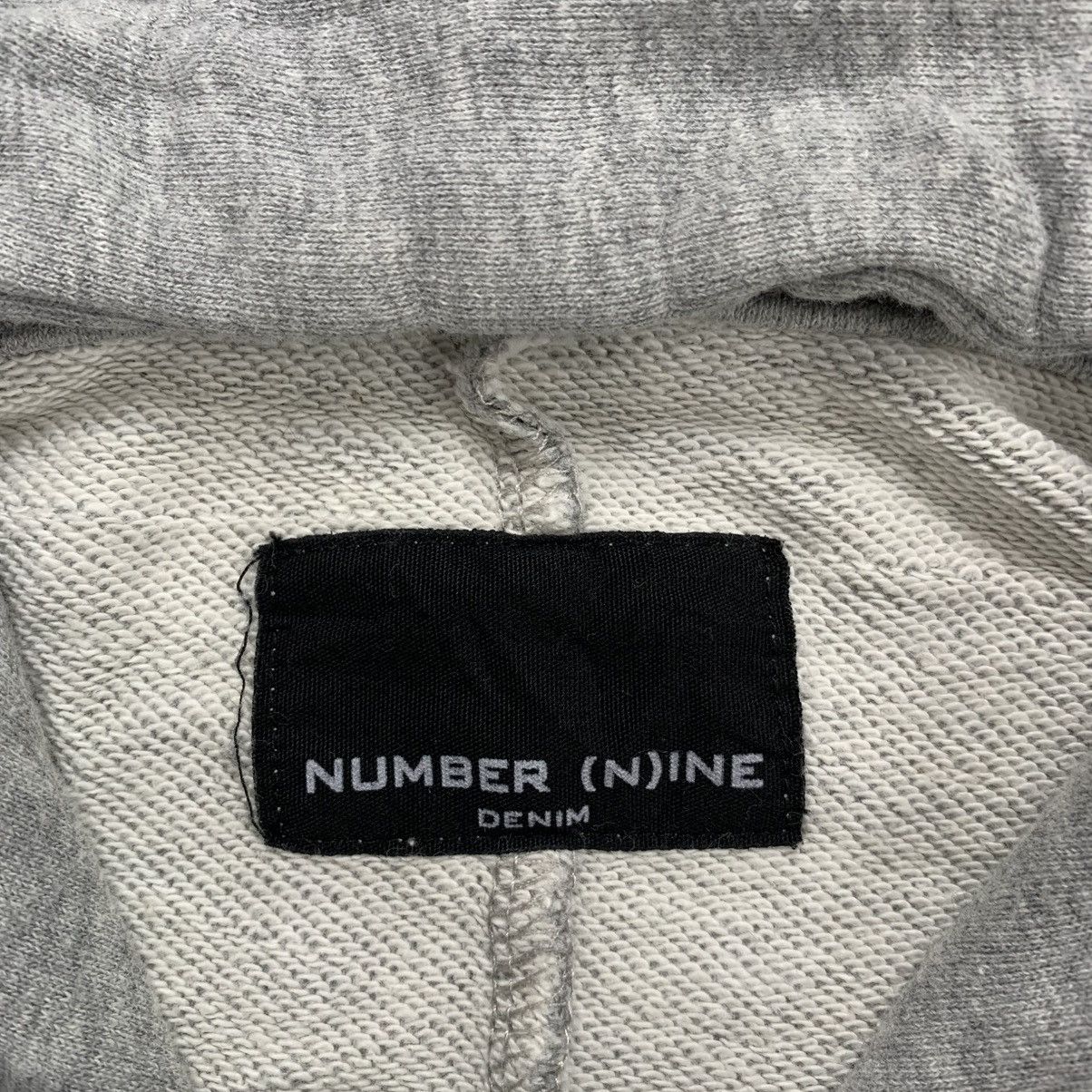 Number (N)ine Vintage Number (N)ine Denim Music Spell Out Grey Hoodie Size US M / EU 48-50 / 2 - 8 Thumbnail