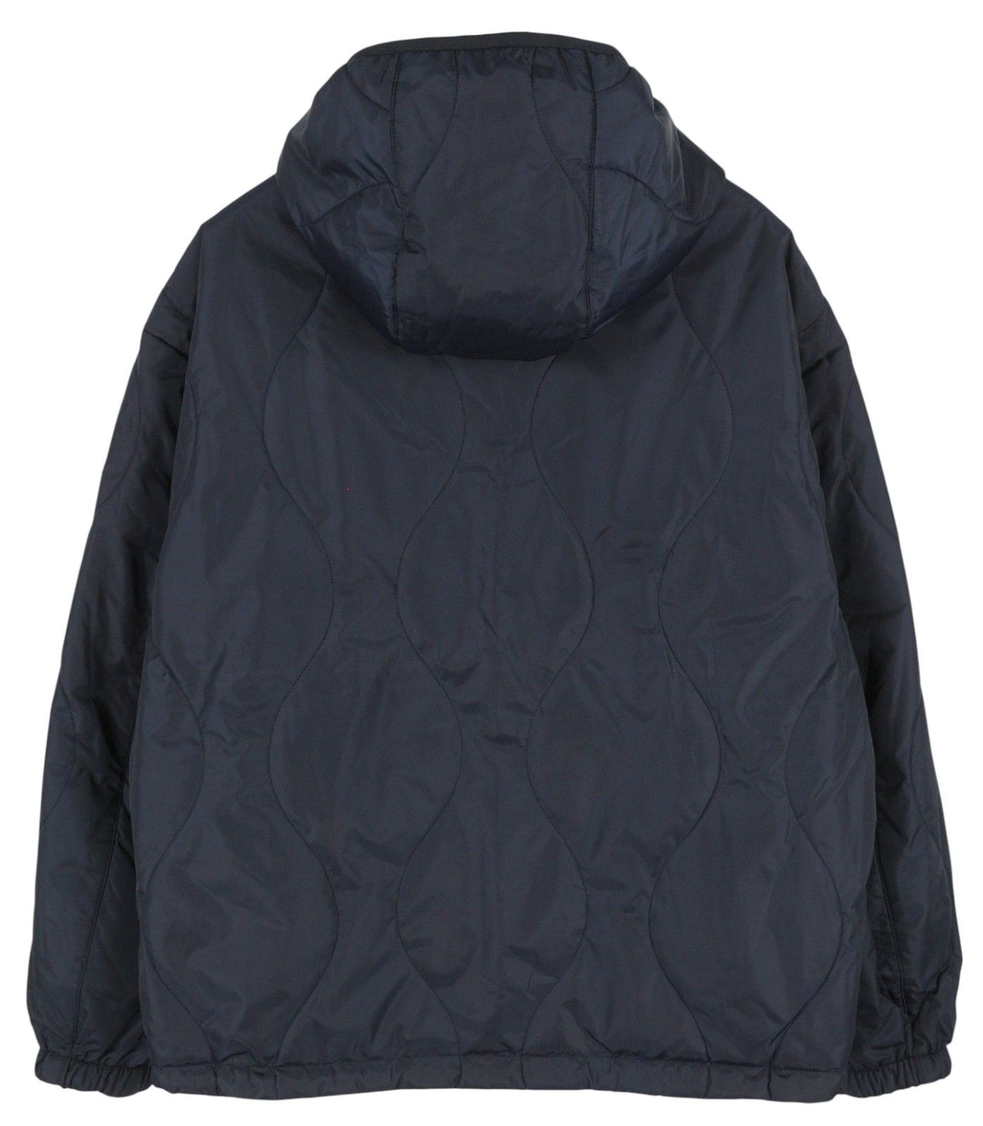 Tommy Hilfiger REVERSIBLE QUILTED L Blue Quilted Hooded Zip Jacket 86390 Size US L / EU 52-54 / 3 - 5 Thumbnail