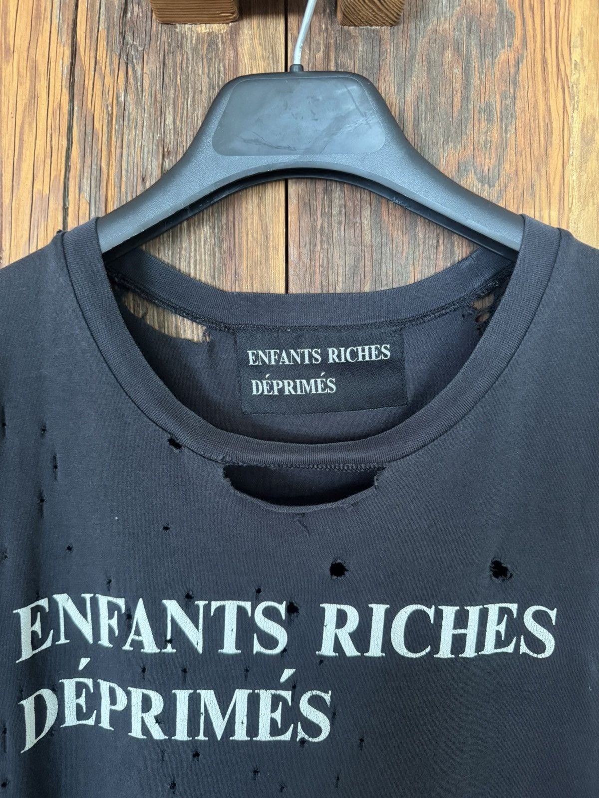 Enfants Riches Deprimes Enfants Riches Deprimes logo shirt - size xl Size US XL / EU 56 / 4 - 2 Thumbnail