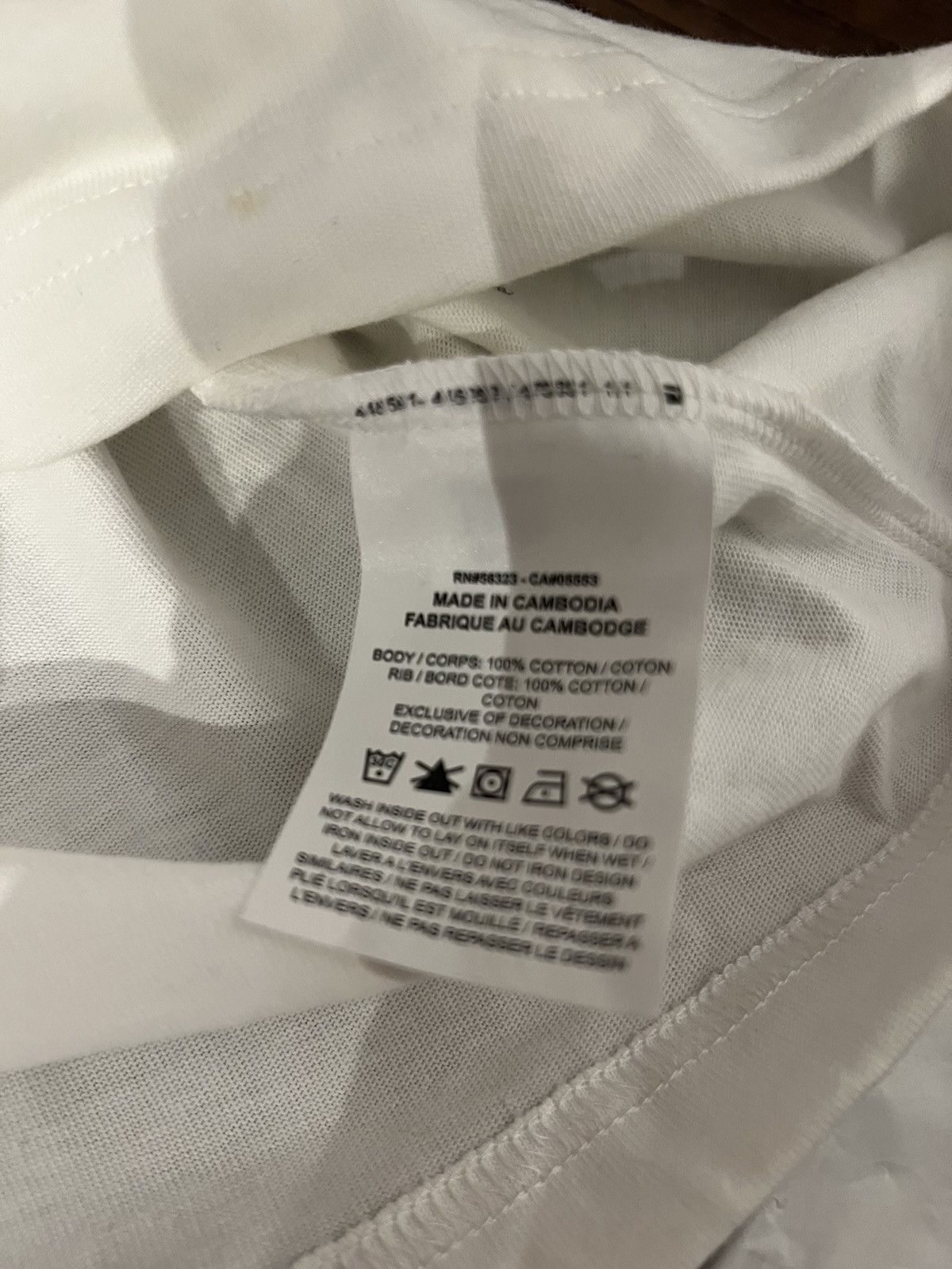 Nike × Travis Scott × Virgil Abloh Abloh Invitational 2024 Miami Vice Logo Tee in White Size US XL / EU 56 / 4 - 4 Thumbnail
