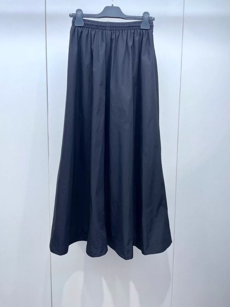 Balenciaga Balenciaga Black embroidered logo skirt Size 42" / US 20 - 2 Thumbnail