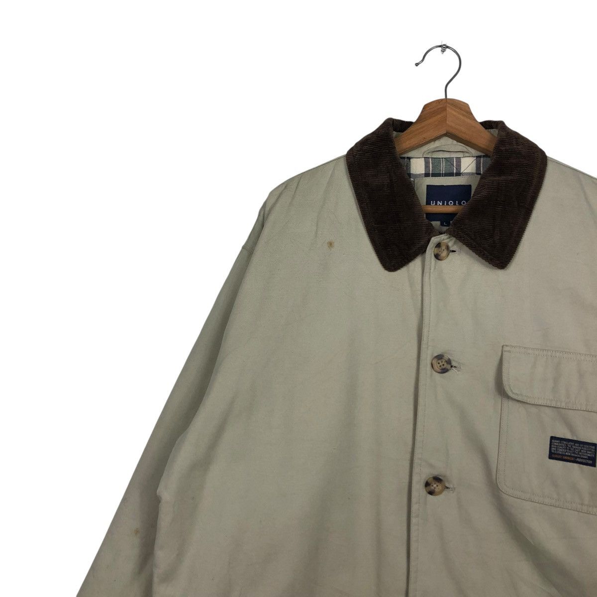 Japanese Brand 🔥VINTAGE CHORE WORK JACKET UNIQLO BLANKET TARTAN ISSEYMIYAK Size US L / EU 52-54 / 3 - 9 Thumbnail
