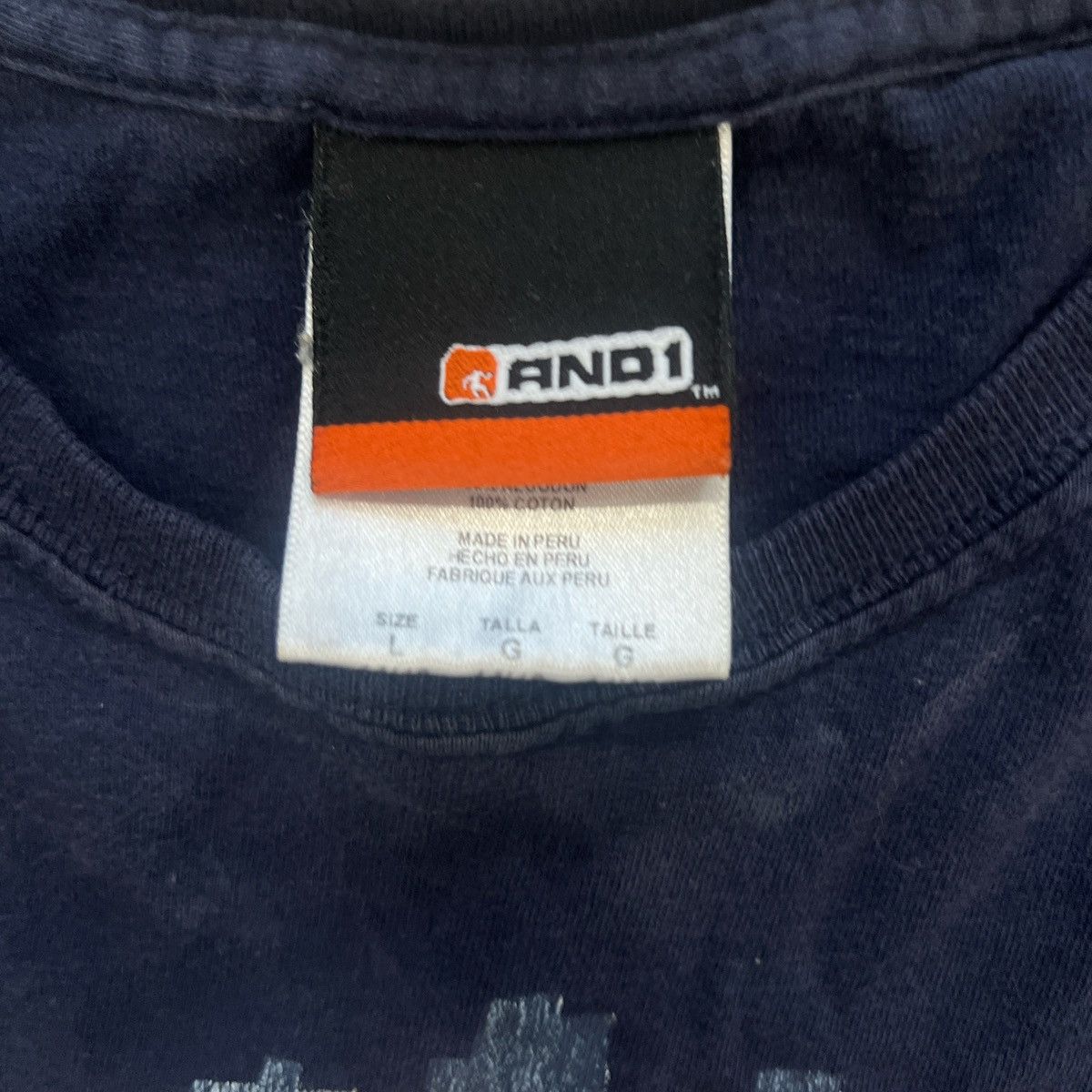 Other VINTAGE AND1 TRASH TALK T Size US L / EU 52-54 / 3 - 3 Thumbnail