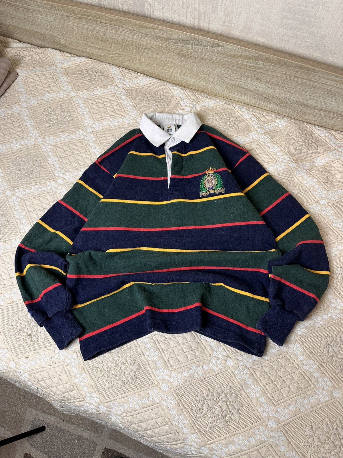 Barbarian 🔥 Barbarian Rugby Wear Royal Police Polo Shirt Chief Keef Size US M / EU 48-50 / 2 - 1 Thumbnail