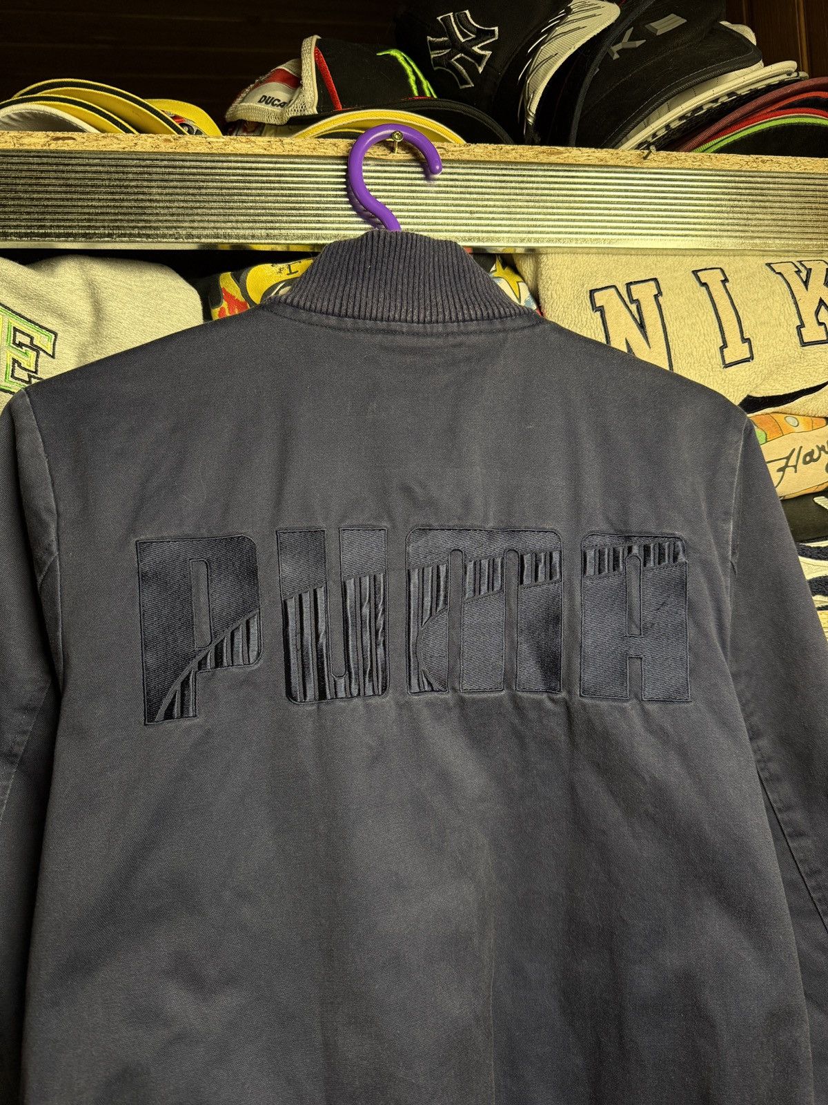 Japanese Brand × Puma Vtg Puma Bomber Style Jacket Size US XS / EU 42 / 0 - 4 Thumbnail