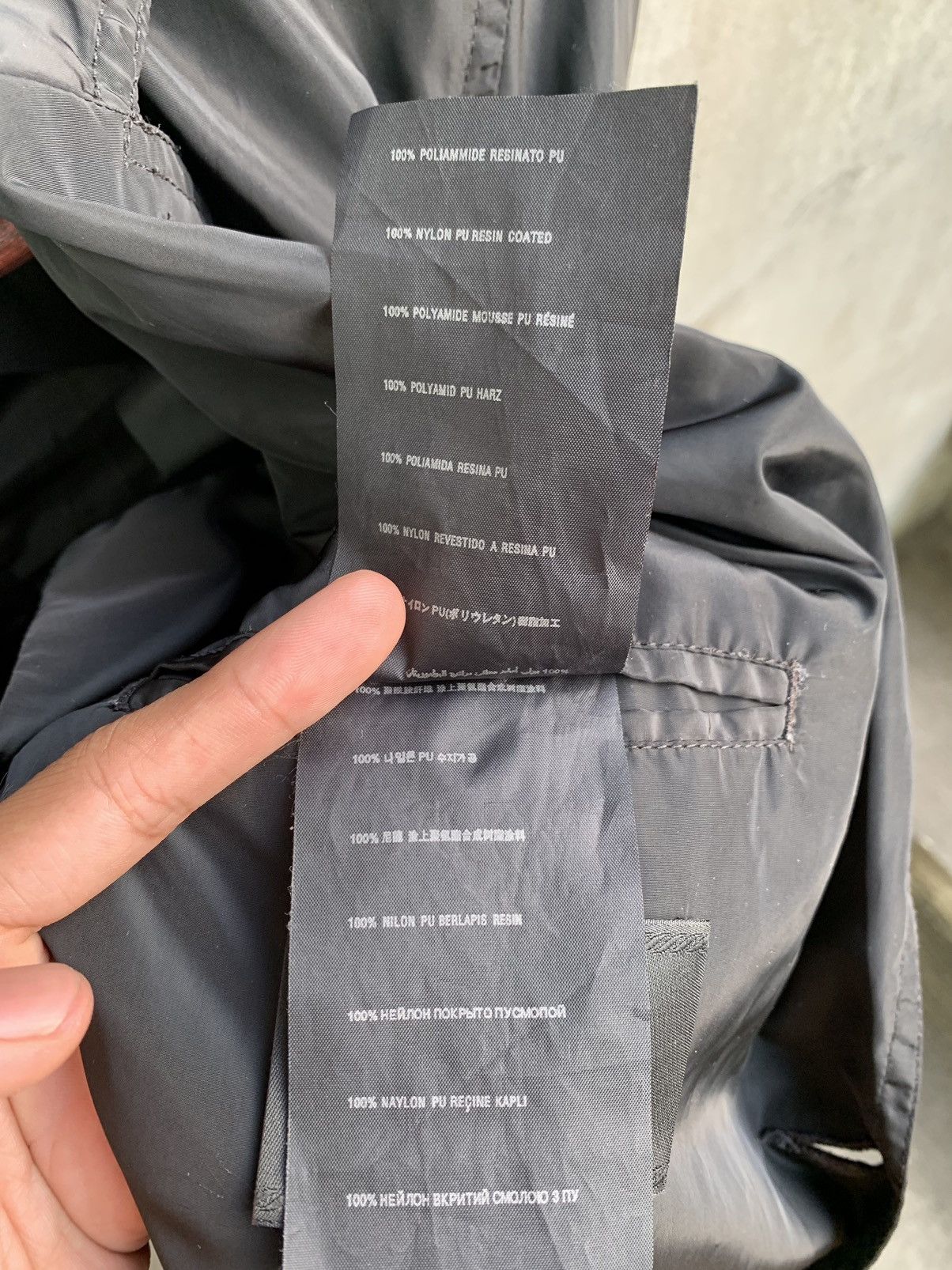 Prada Single Breasted Nylon Blazer Size 46R - 8 Thumbnail