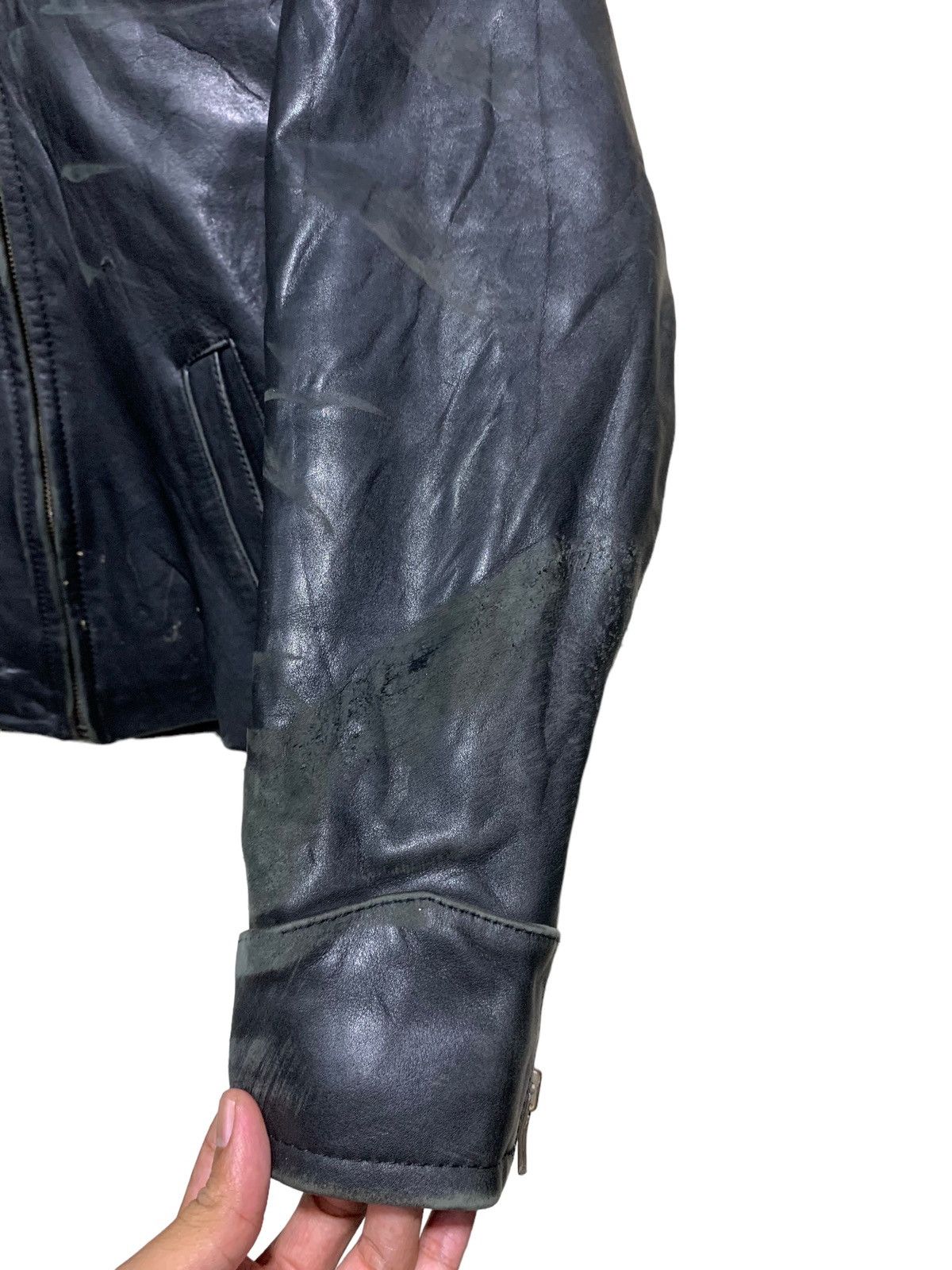 Harley Davidson 🔥VTG H.DAVIDSON BIKERS LEATHER JACKETS Size US L / EU 52-54 / 3 - 4 Thumbnail