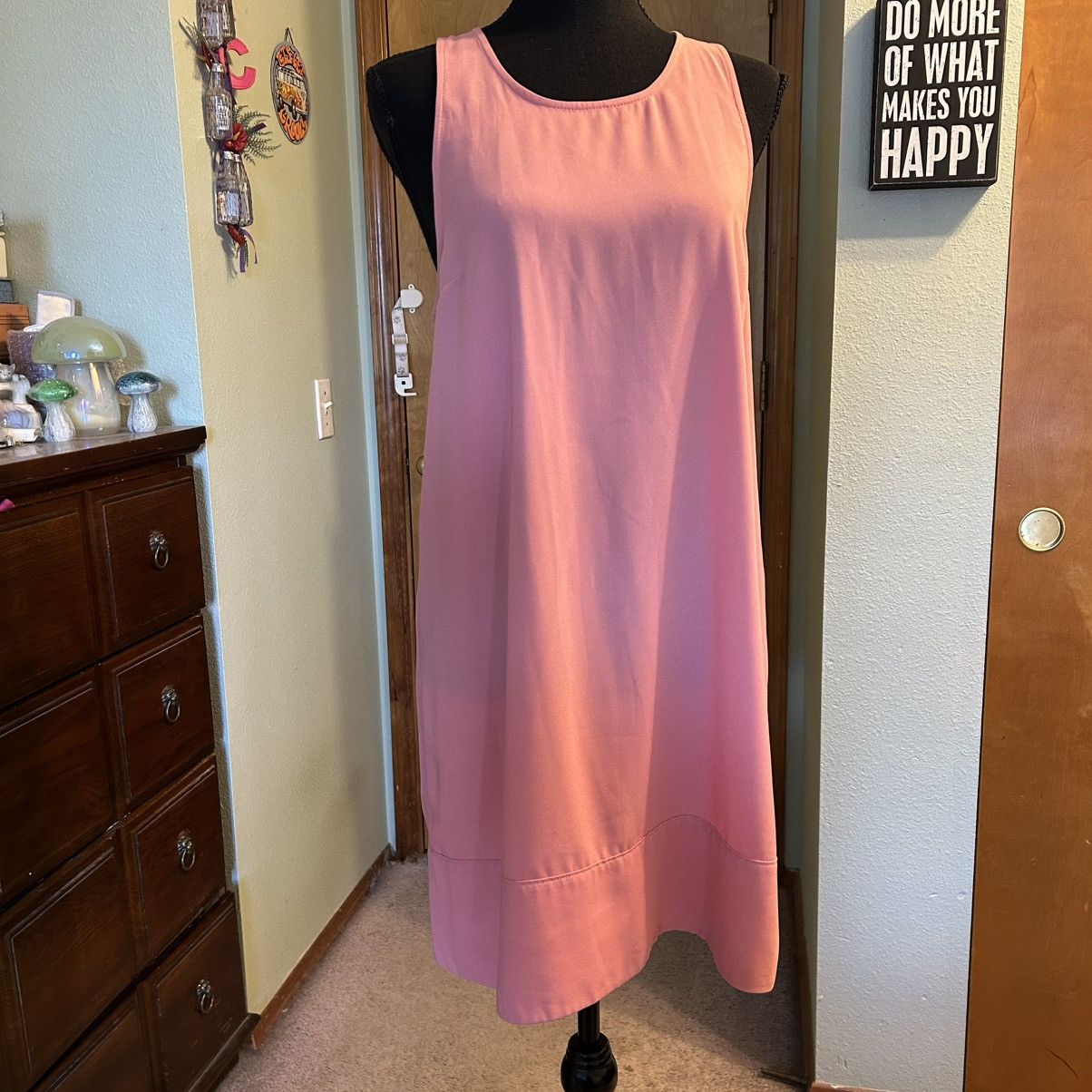 Other Leith coral racerback sleeveless mini shift dress size M Size M / US 6-8 / IT 42-44 - 1 Thumbnail