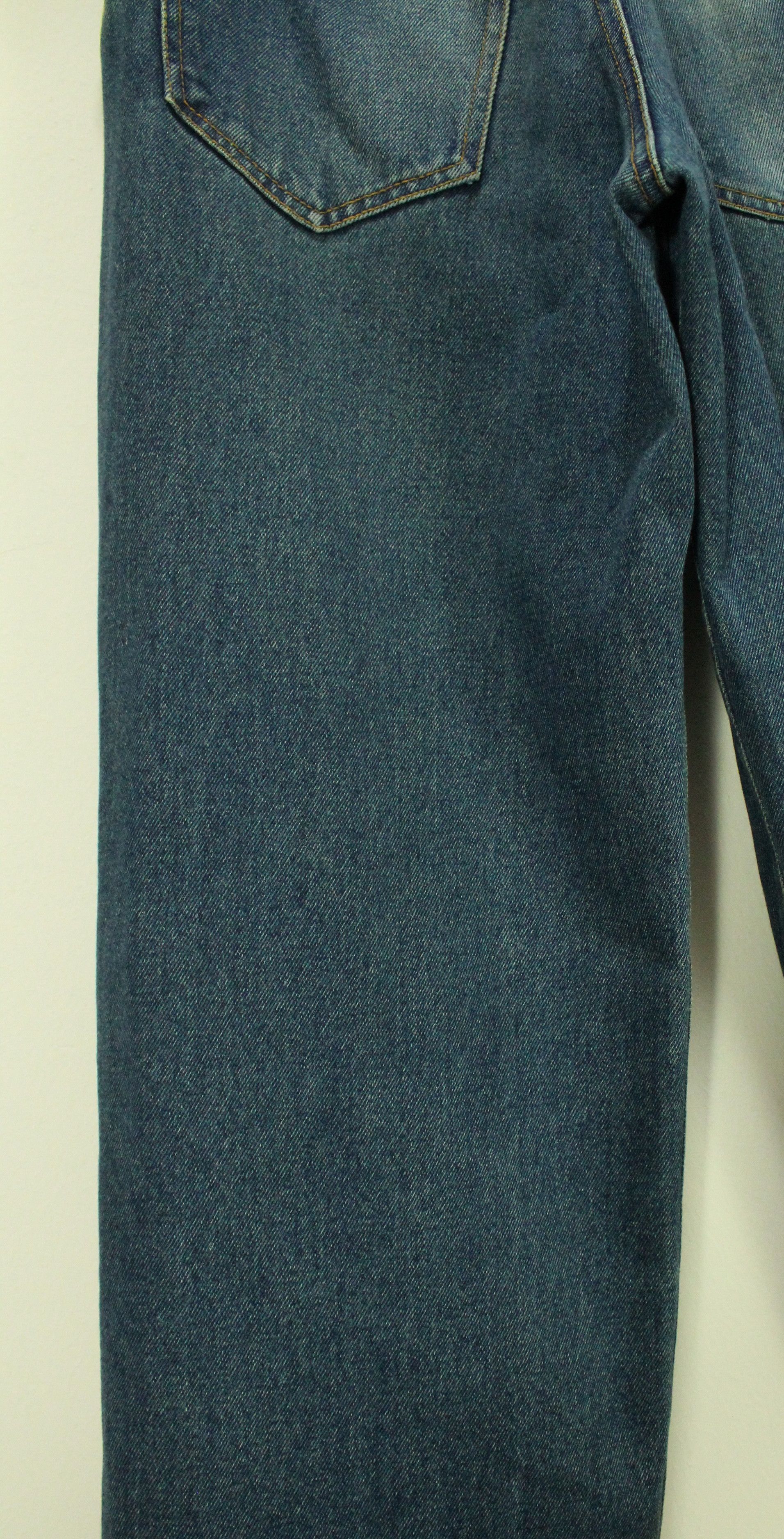 Harley Davidson Lace Up Sided HARLEY DAVIDSON Denim Distressed Jeans Size 28" / US 6 / IT 42 - 14 Thumbnail