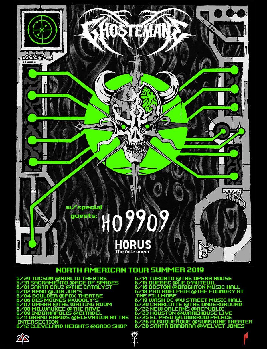 GHOSTEMANE Ghostemane X Ho99o9 The World Is Poison Devil SZ L Size US L / EU 52-54 / 3 - 6 Thumbnail