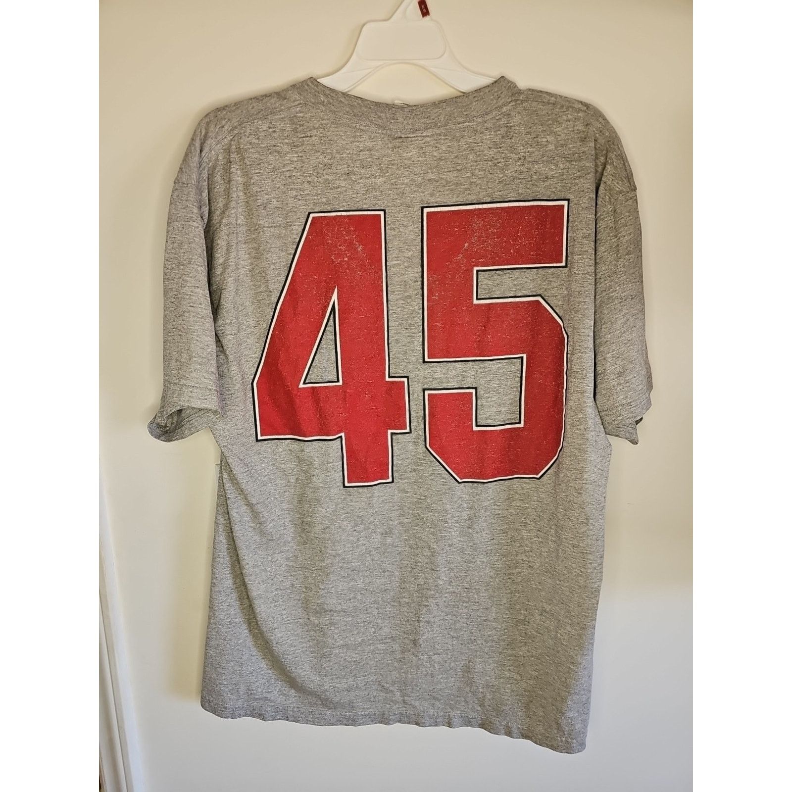 Lee VTG OHIO STATE BUCKEYES FOOTBALL LEE SPORT T- shirt men's L Size US L / EU 52-54 / 3 - 6 Thumbnail