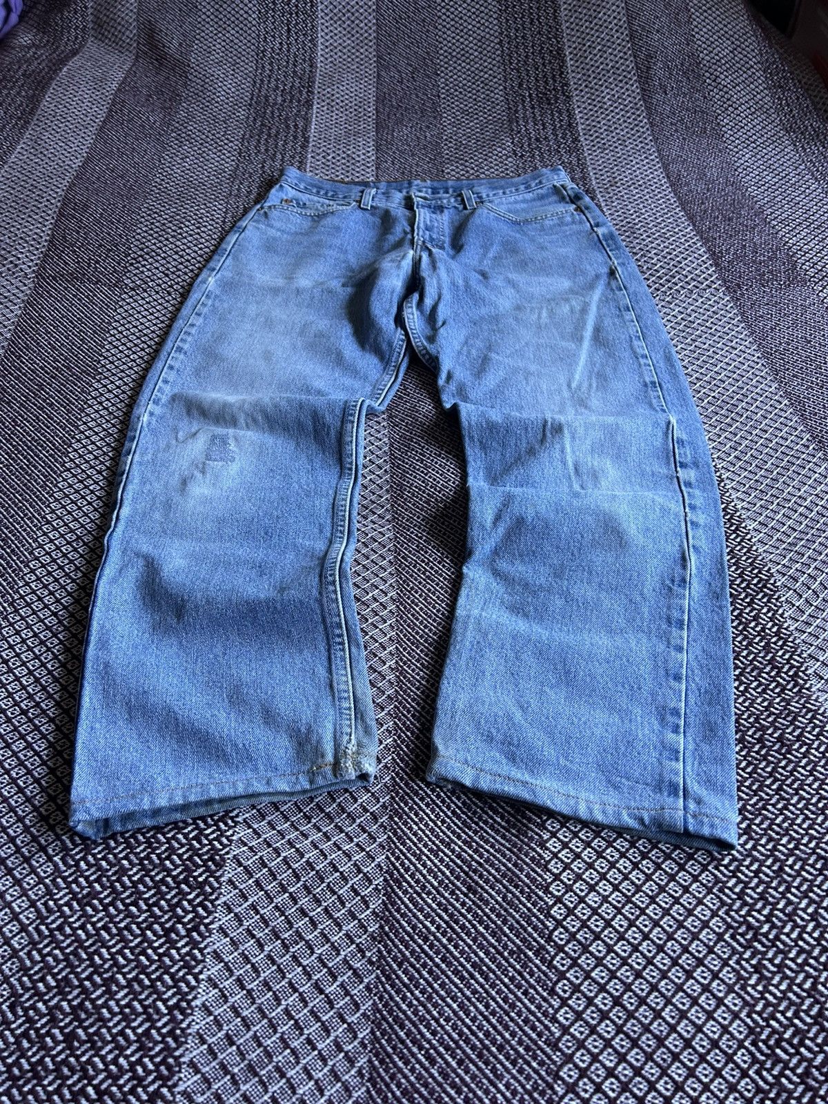 Levi's Vintage 615 Levis Jeans Denim Distressed 90s Streetwear Vibe Size US 33 - 10 Thumbnail
