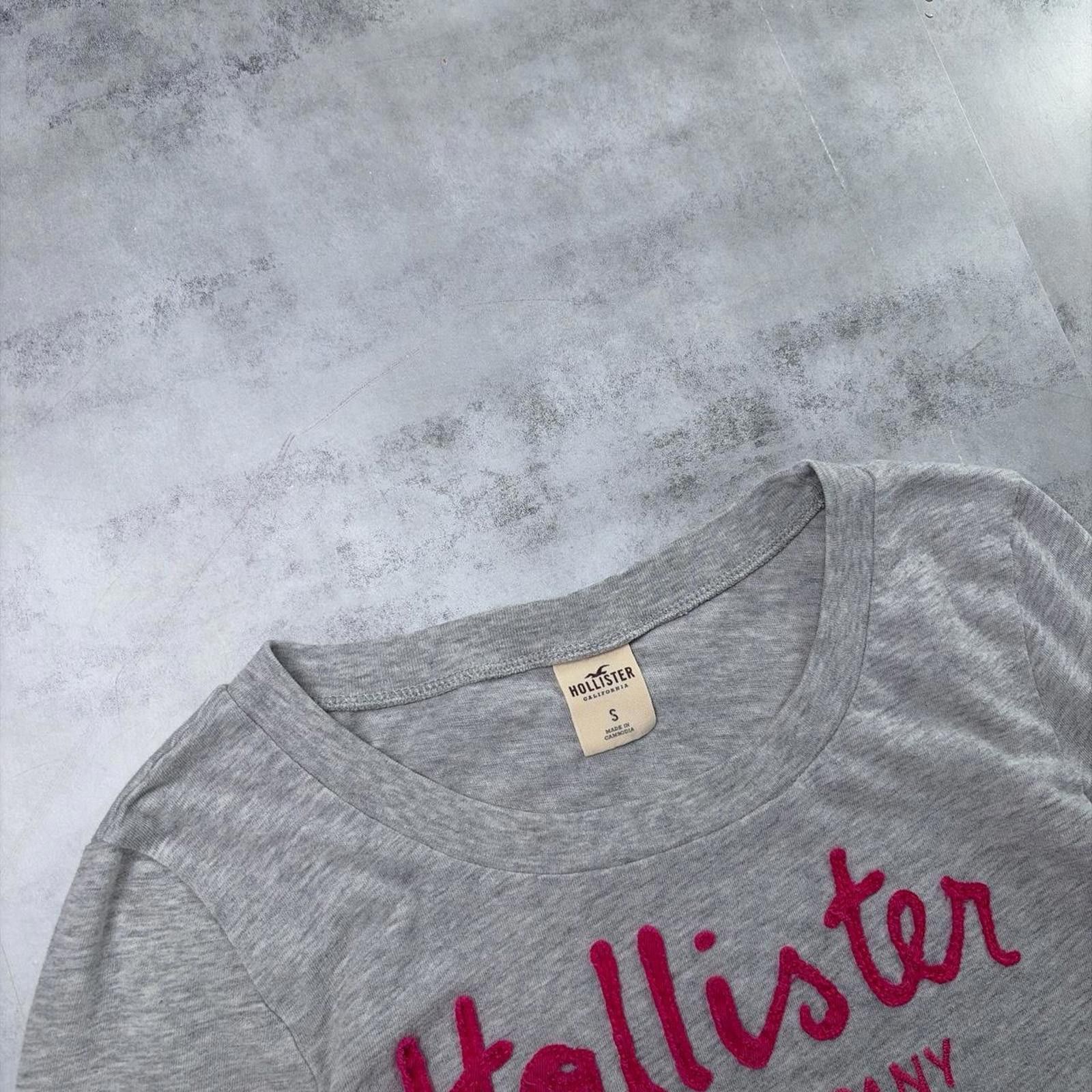Other Y2K Grey Hollister Surf Grunge Long Sleeve Shirt Size S / US 4 / IT 40 - 5 Thumbnail