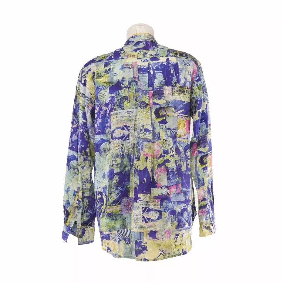 The Unbranded Brand × Vintage Yohji Yamamoto Blue Images Dress Shirt from Elton John coll Size US L / EU 52-54 / 3 - 3 Thumbnail