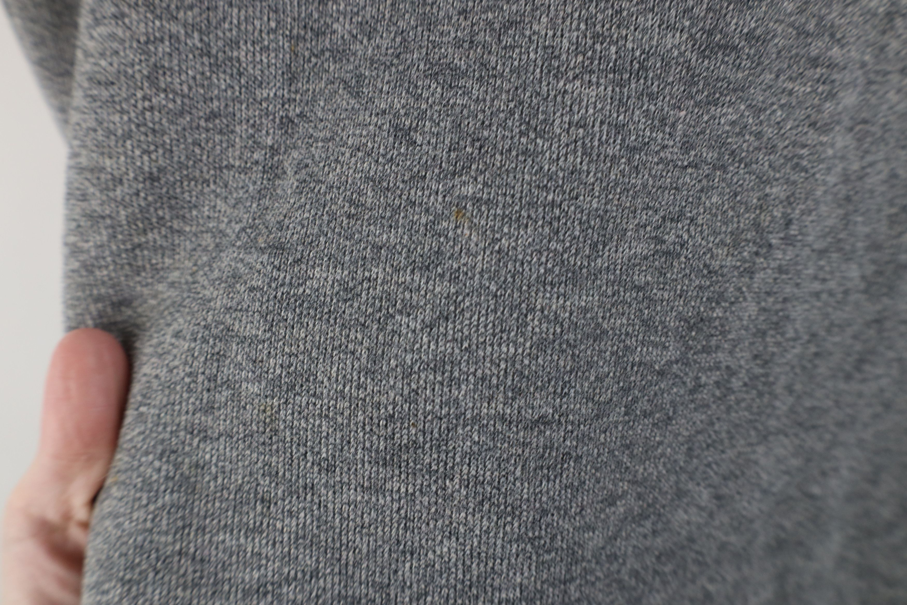 Ralph Lauren × Vintage Vintage Ralph Lauren Knit Half Zip Pullover Sweater Gray Size US L / EU 52-54 / 3 - 7 Thumbnail