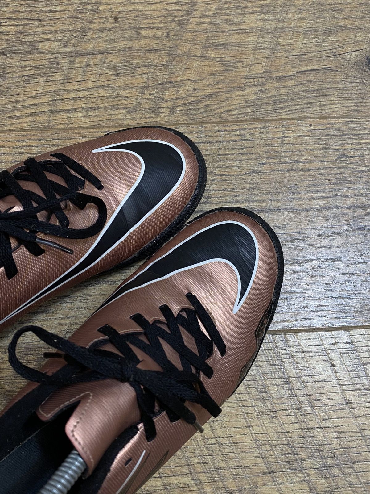 Nike Nike Hypervenom Phade II TF Metallic Bronze Futuristic Rare Size US 8 / EU 41 - 6 Thumbnail