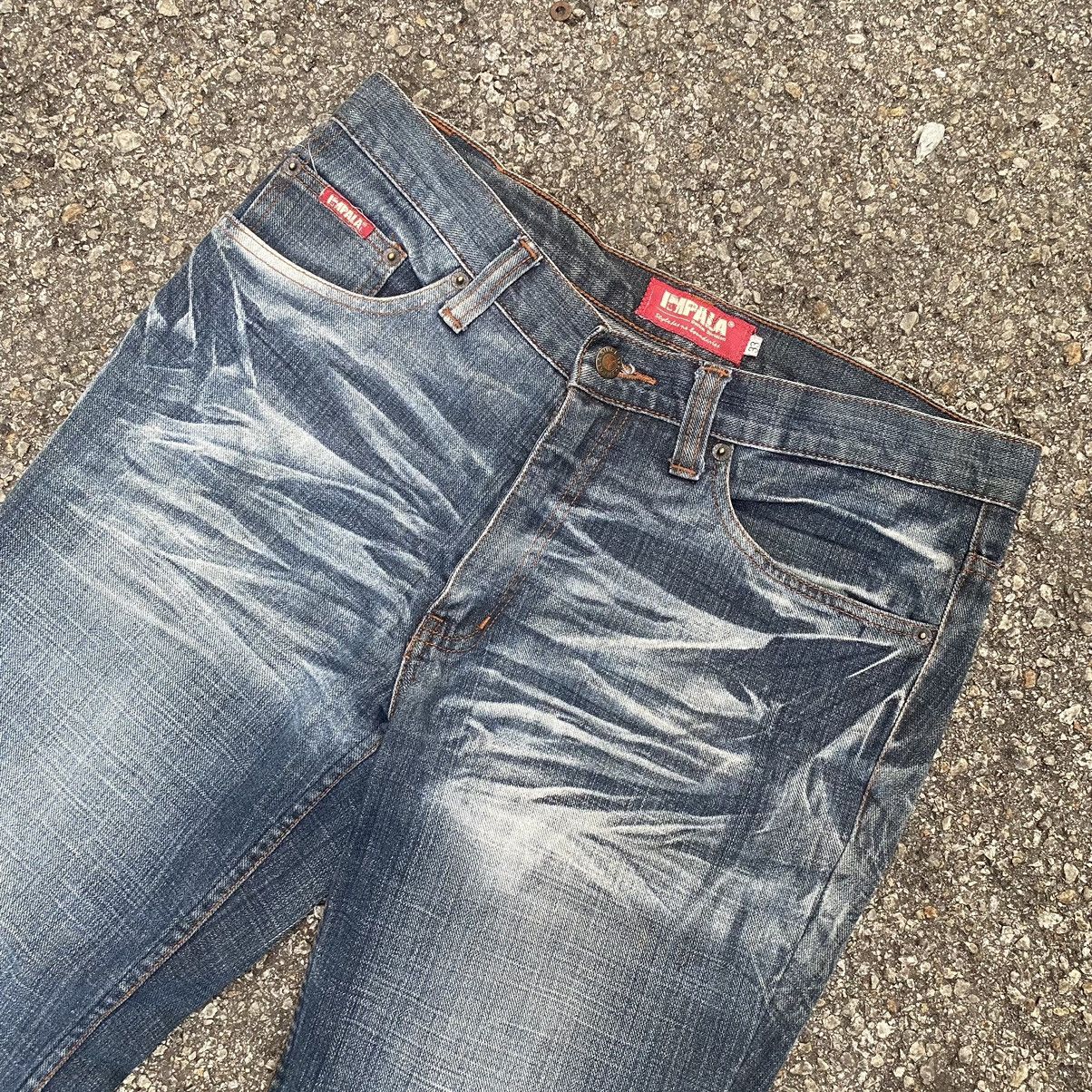 Hysteric Glamour Flare Jeans by Impala Japanese Brand Clawmark Boot Cut Denim Size US 32 / EU 48 - 5 Thumbnail