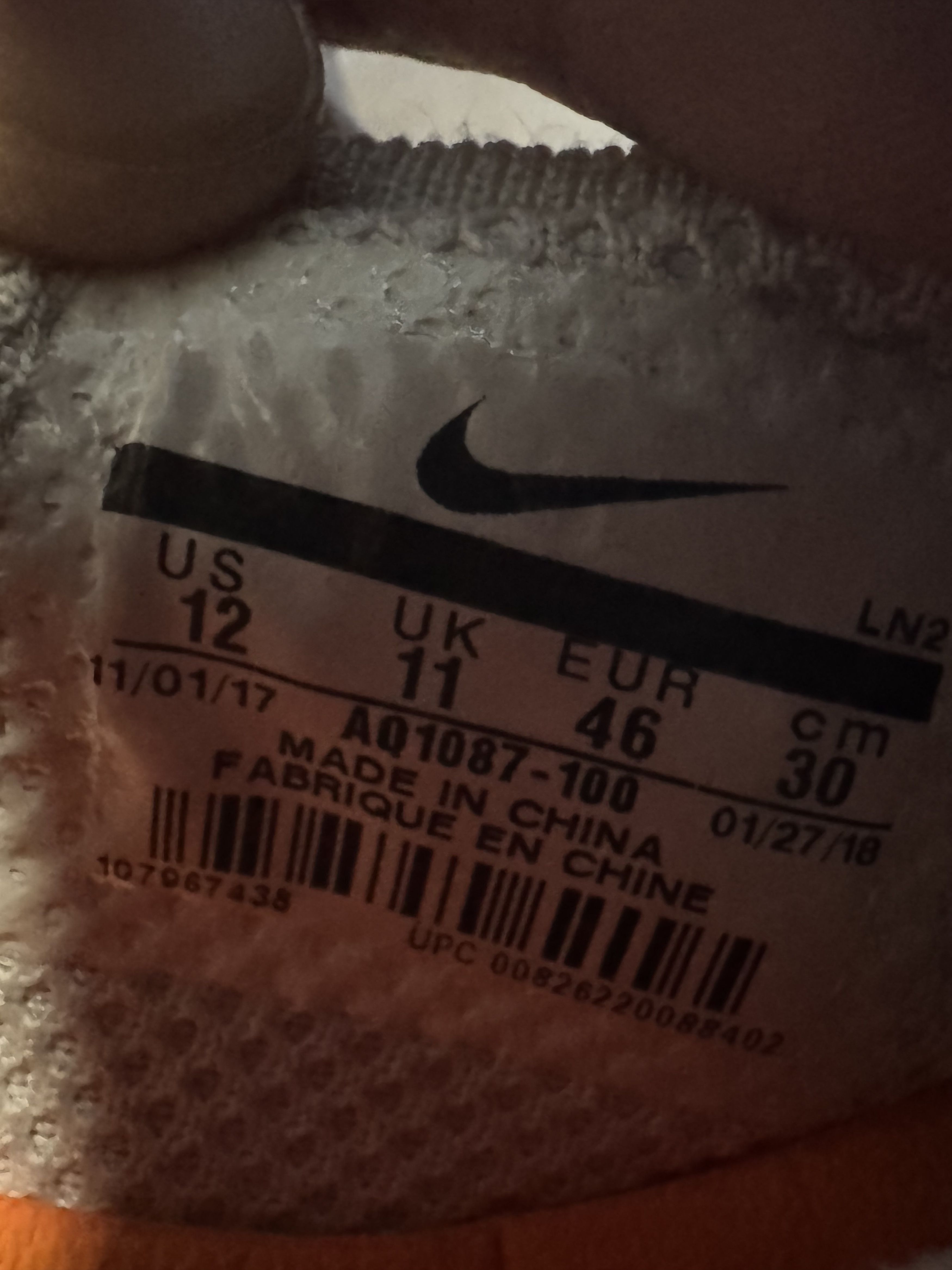 Nike Kobe NXT 360 Infrared Size US 12 / EU 45 - 8 Thumbnail