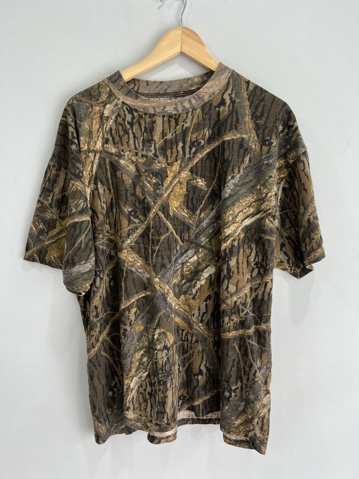 Vintage Vintage Camo Real Tree tee shirt mossy oak Size US L / EU 52-54 / 3 - 1 Thumbnail