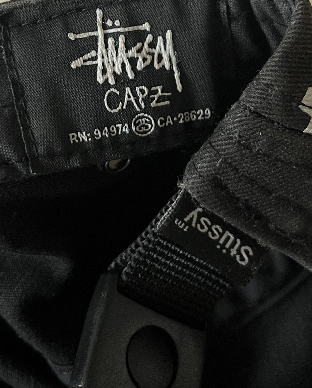 Stussy Vintage stussy digi print box logo camp cap Size ONE SIZE - 6 Thumbnail
