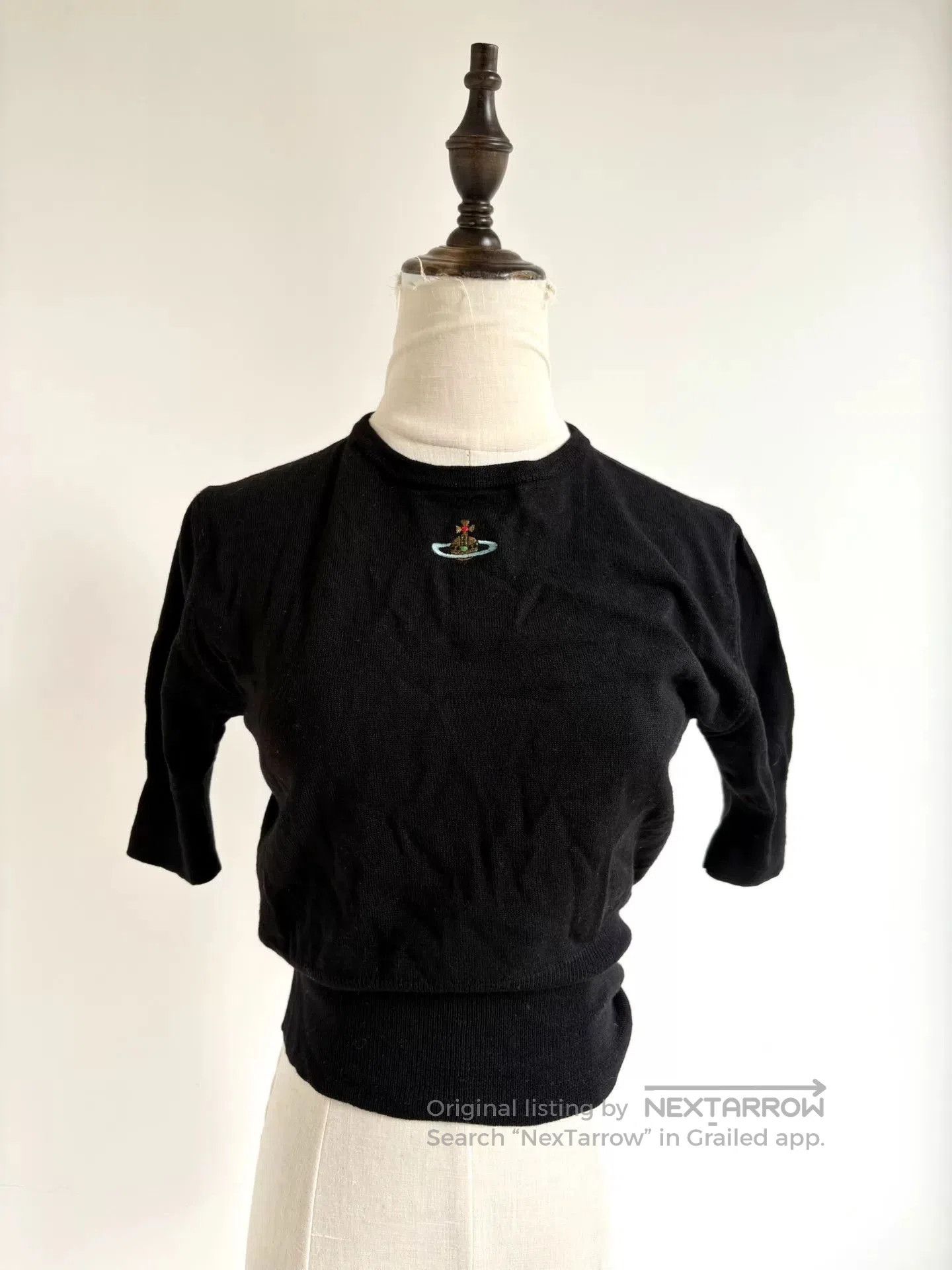 Vivienne Westwood vintage vivienne westwood black knit top. Size M / US 6-8 / IT 42-44 - 1 Thumbnail